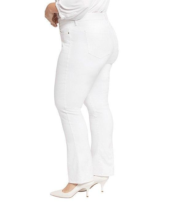 NYDJ Plus Size Marilyn Waist Match Straight Leg Denim Jeans Product Image