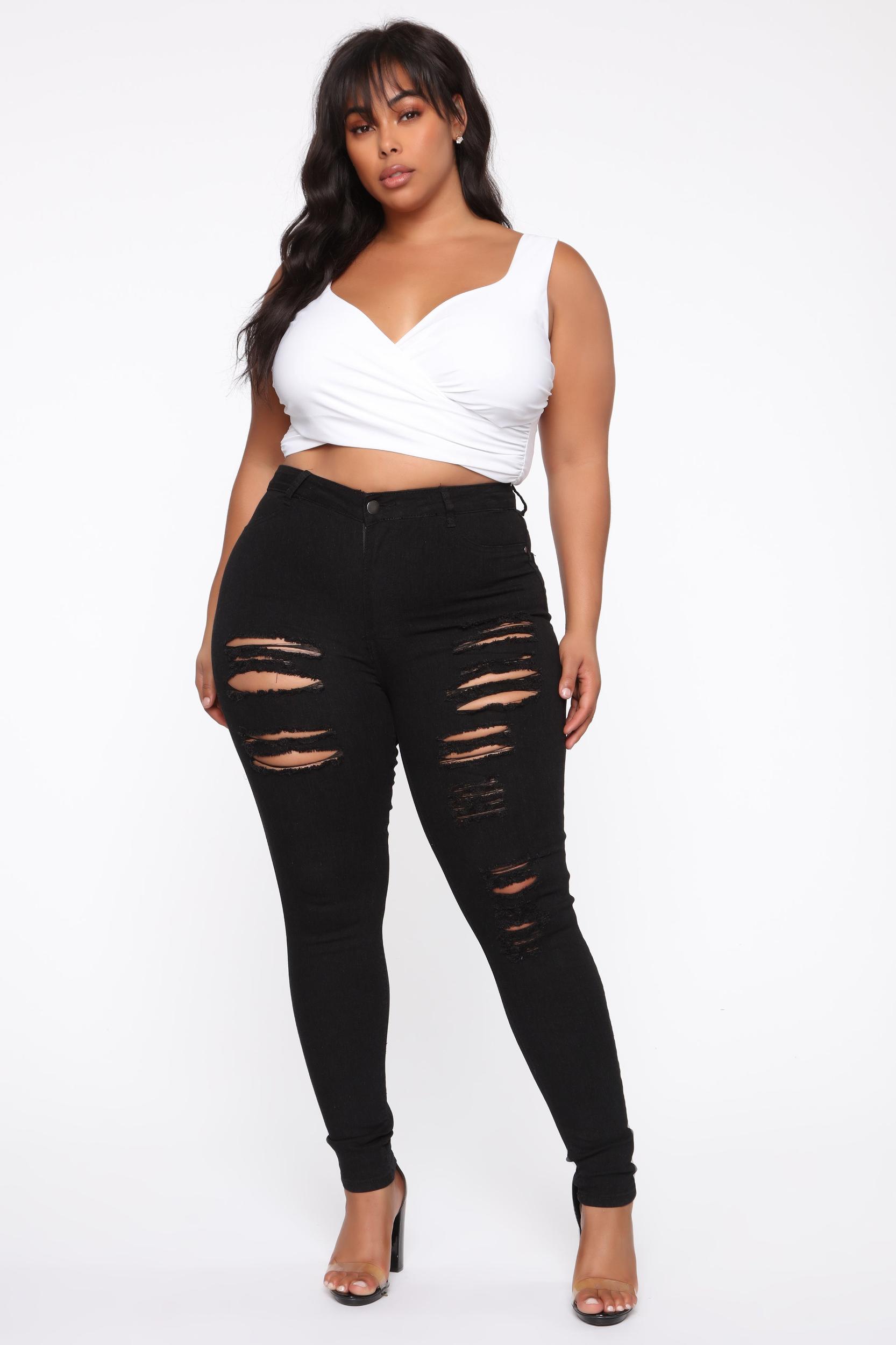 Tris Skinny Jeans - Black Product Image