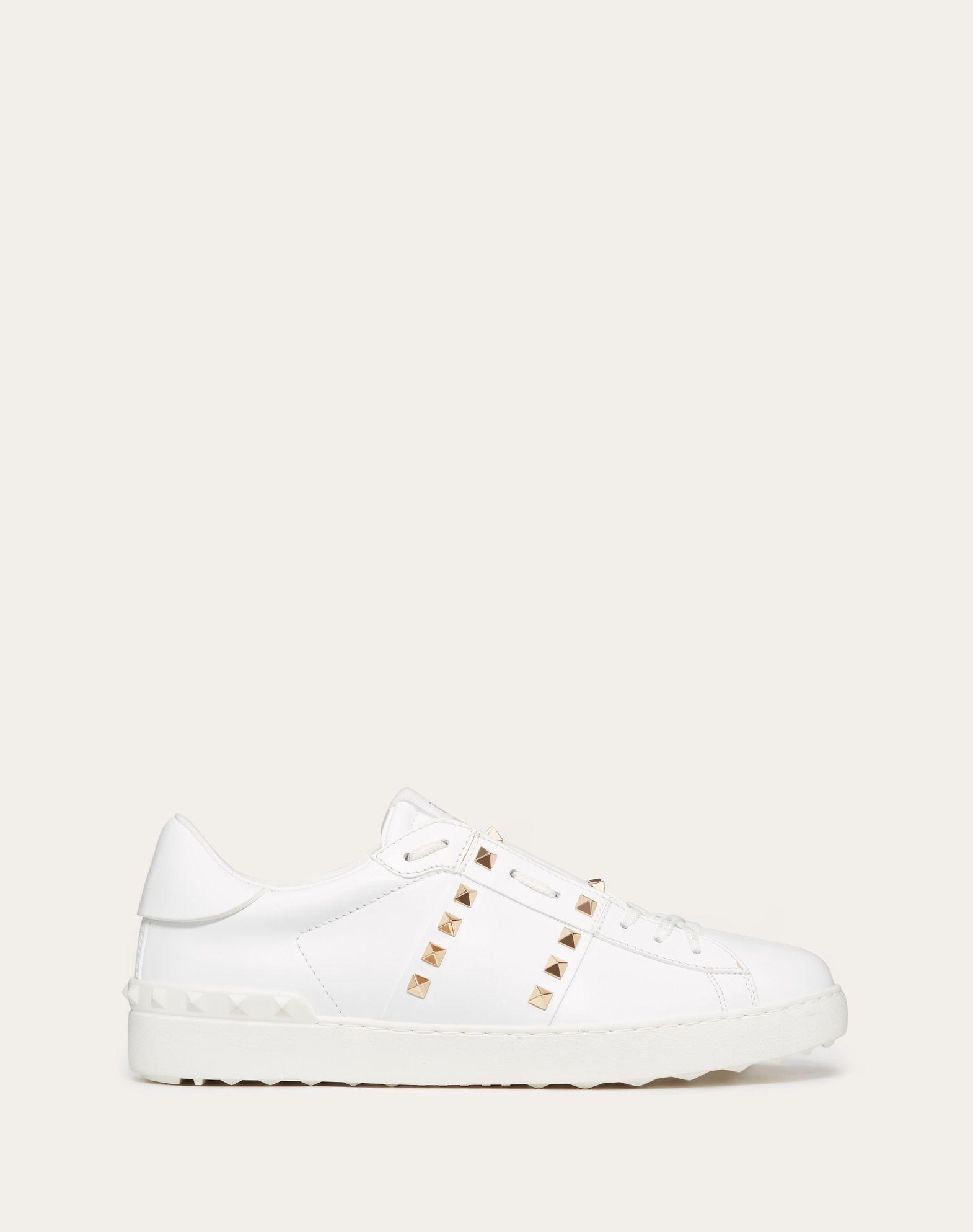 CALFSKIN ROCKSTUD UNTITLED SNEAKER Product Image