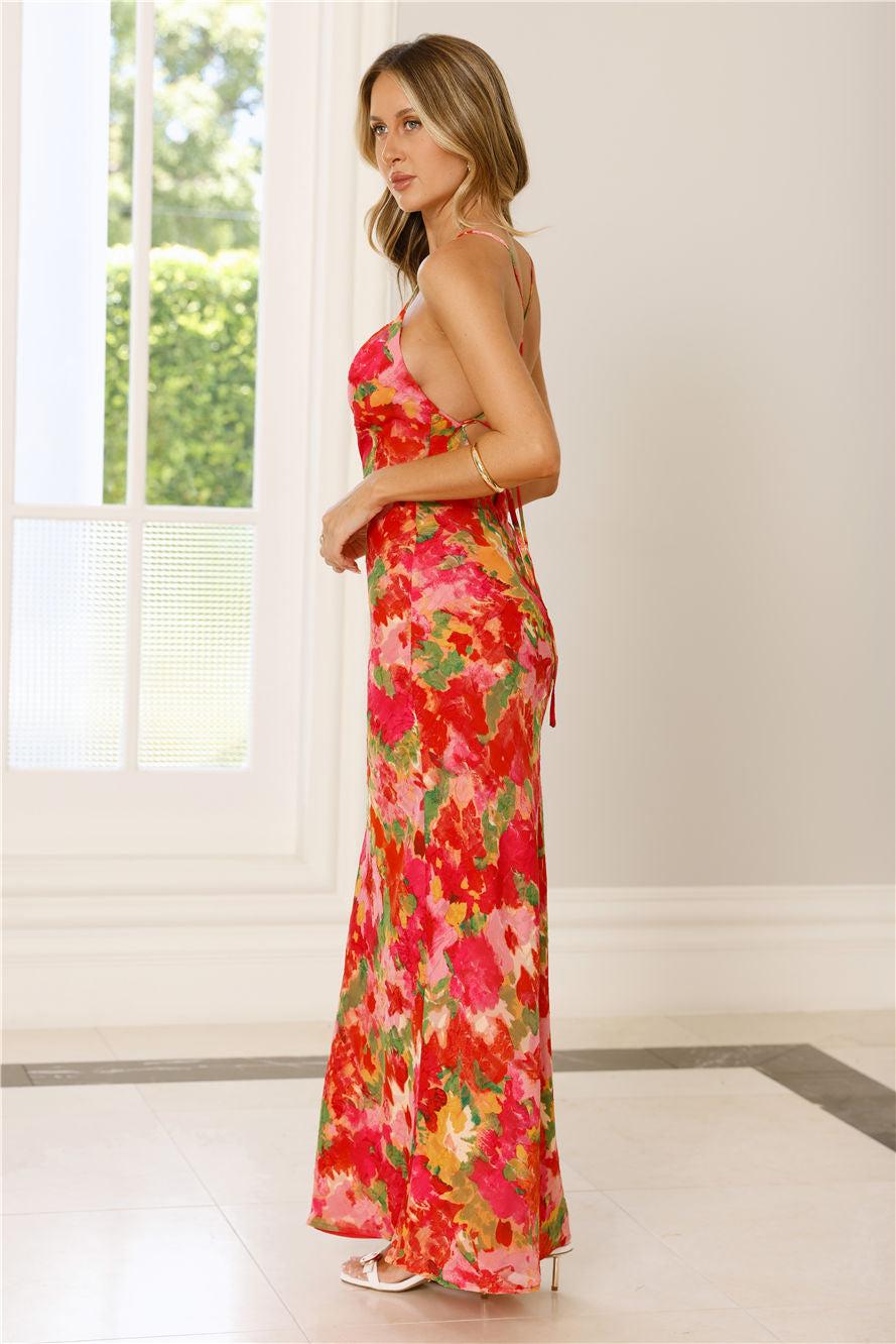 Juicy Secret Maxi Dress Print Product Image