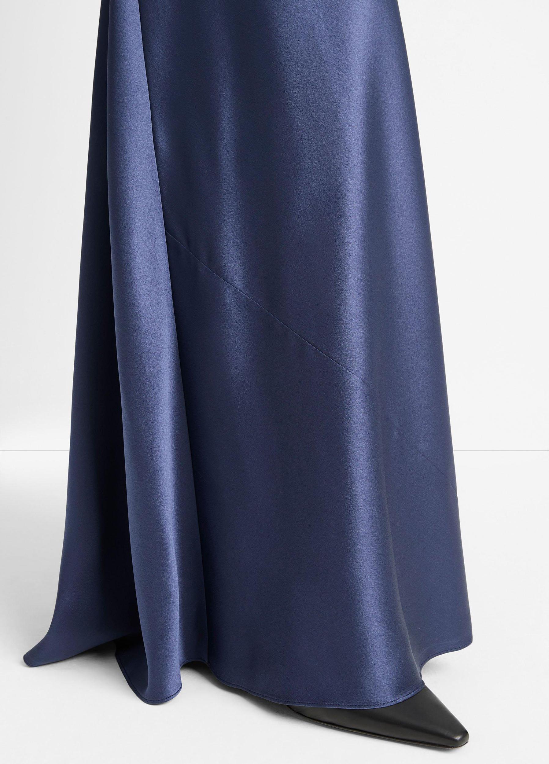 Satin Maxi Skirt Product Image