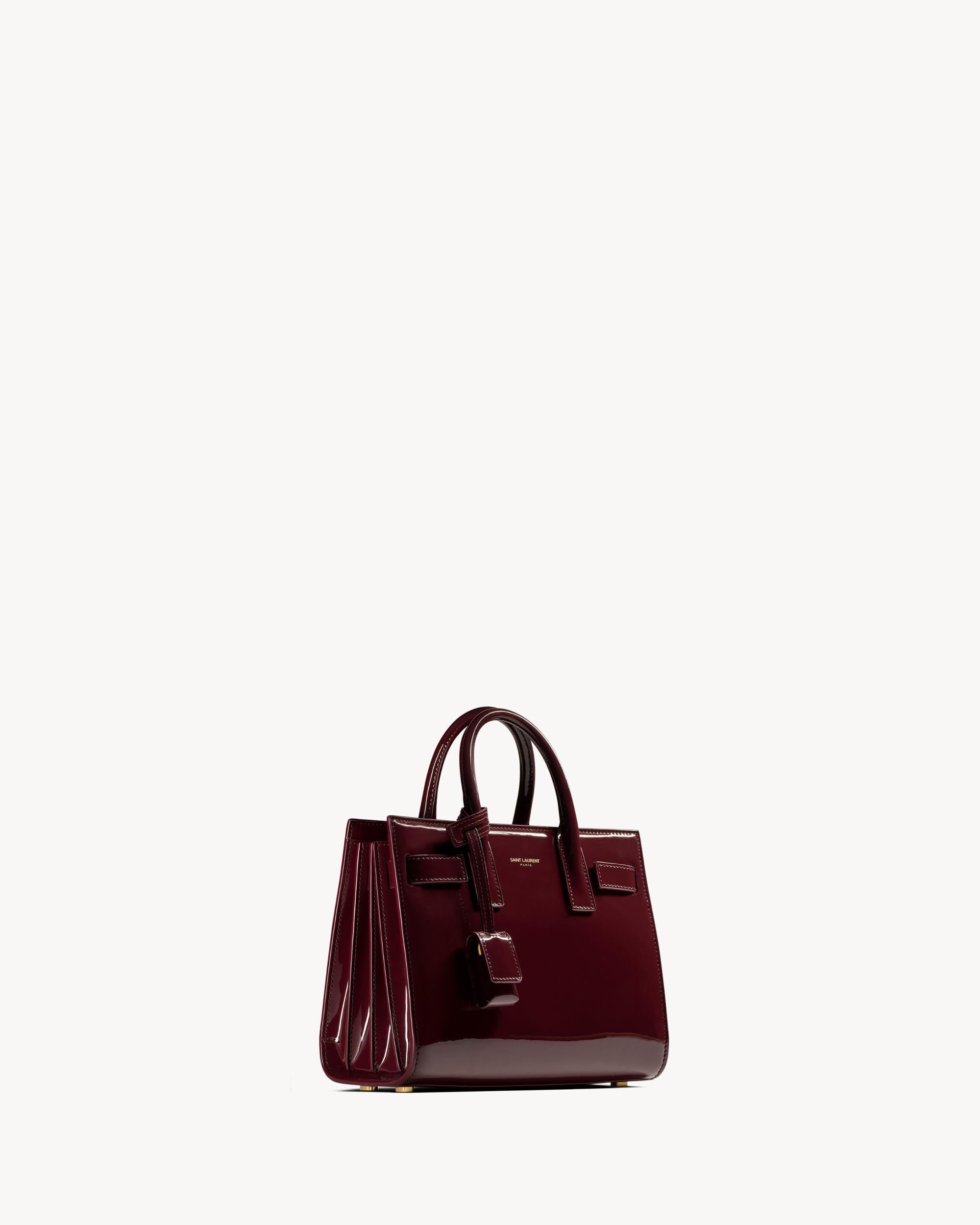 SAC DE JOUR in patent leather - nano Product Image