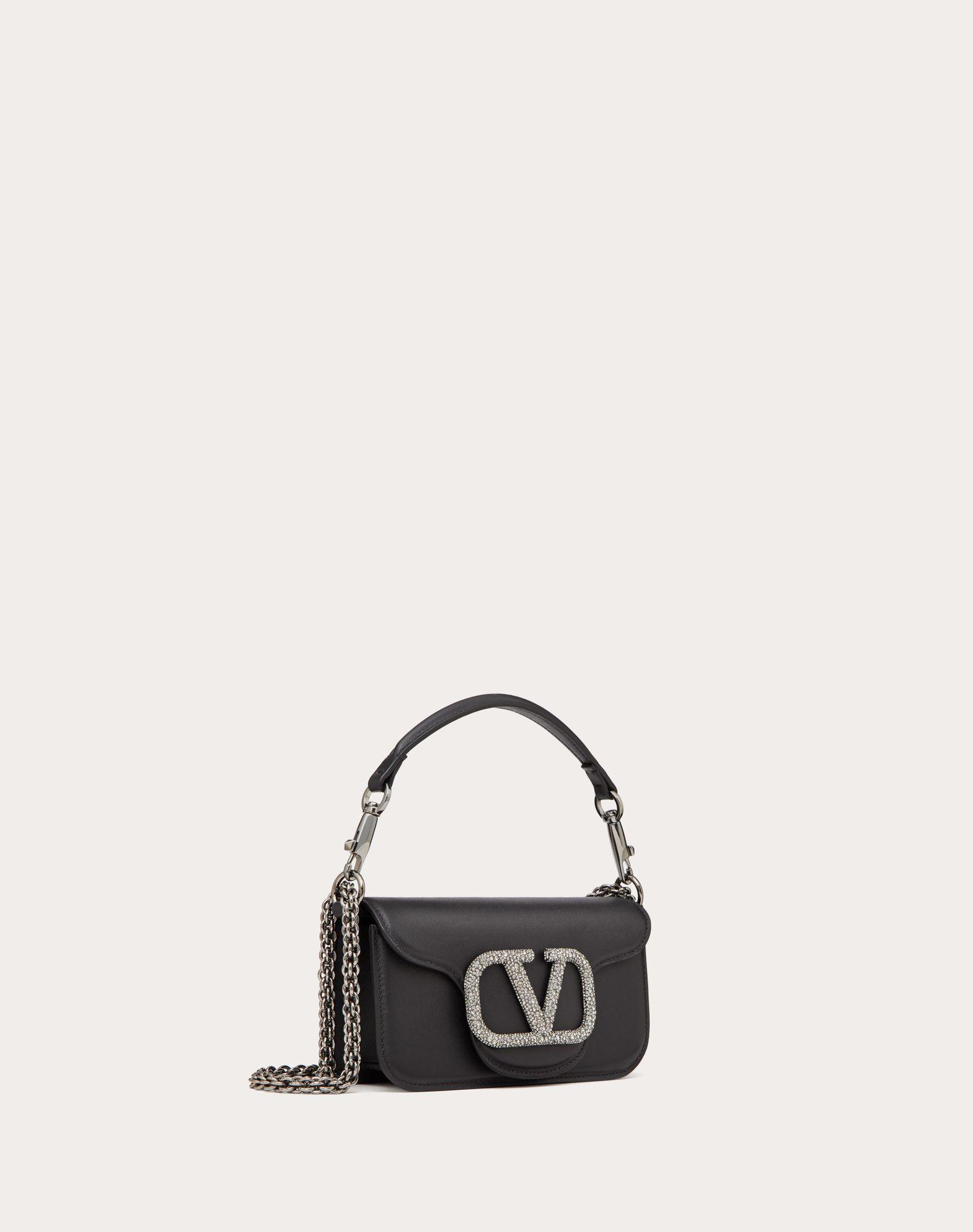 Valentino Garavani Locò Small Shoulder Bag With Jewel Logo Product Image