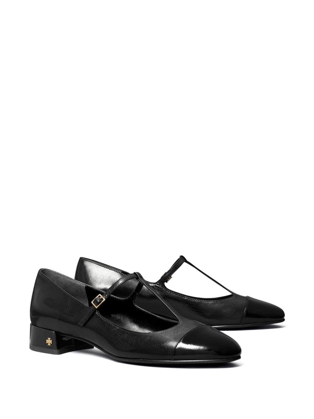 25mm cap-toe T-strap ballerina shoes Product Image