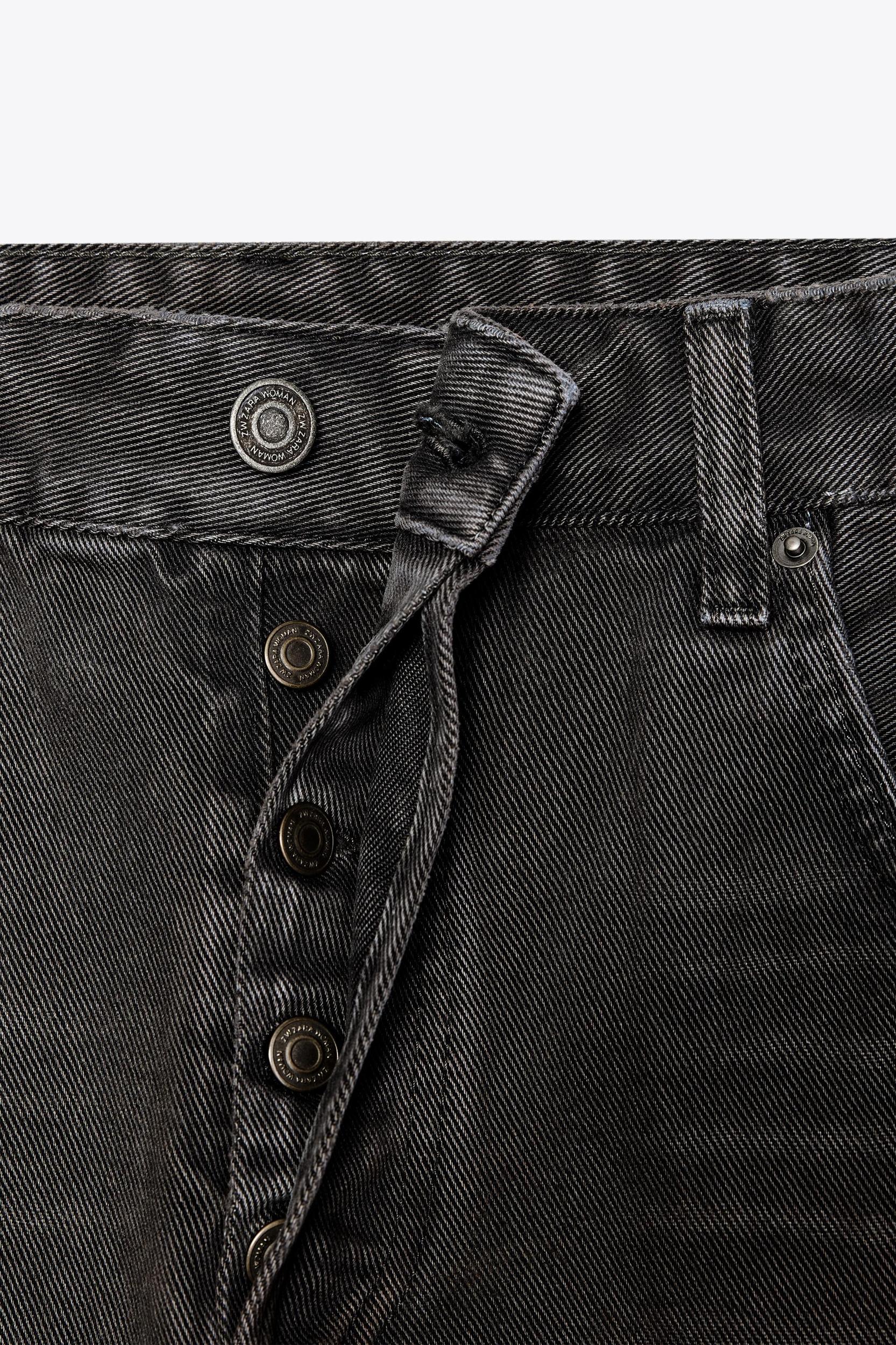 STRAIGHT CUT MID RISE JEANS ZW COLLECTION Product Image