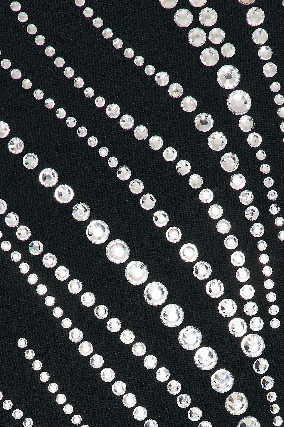 Rhinestone Feather Mini Dress Product Image