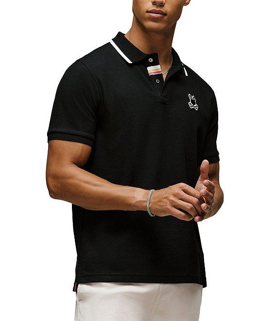 Psycho Bunny Fenley Pique Short Sleeve Polo Shirt Product Image