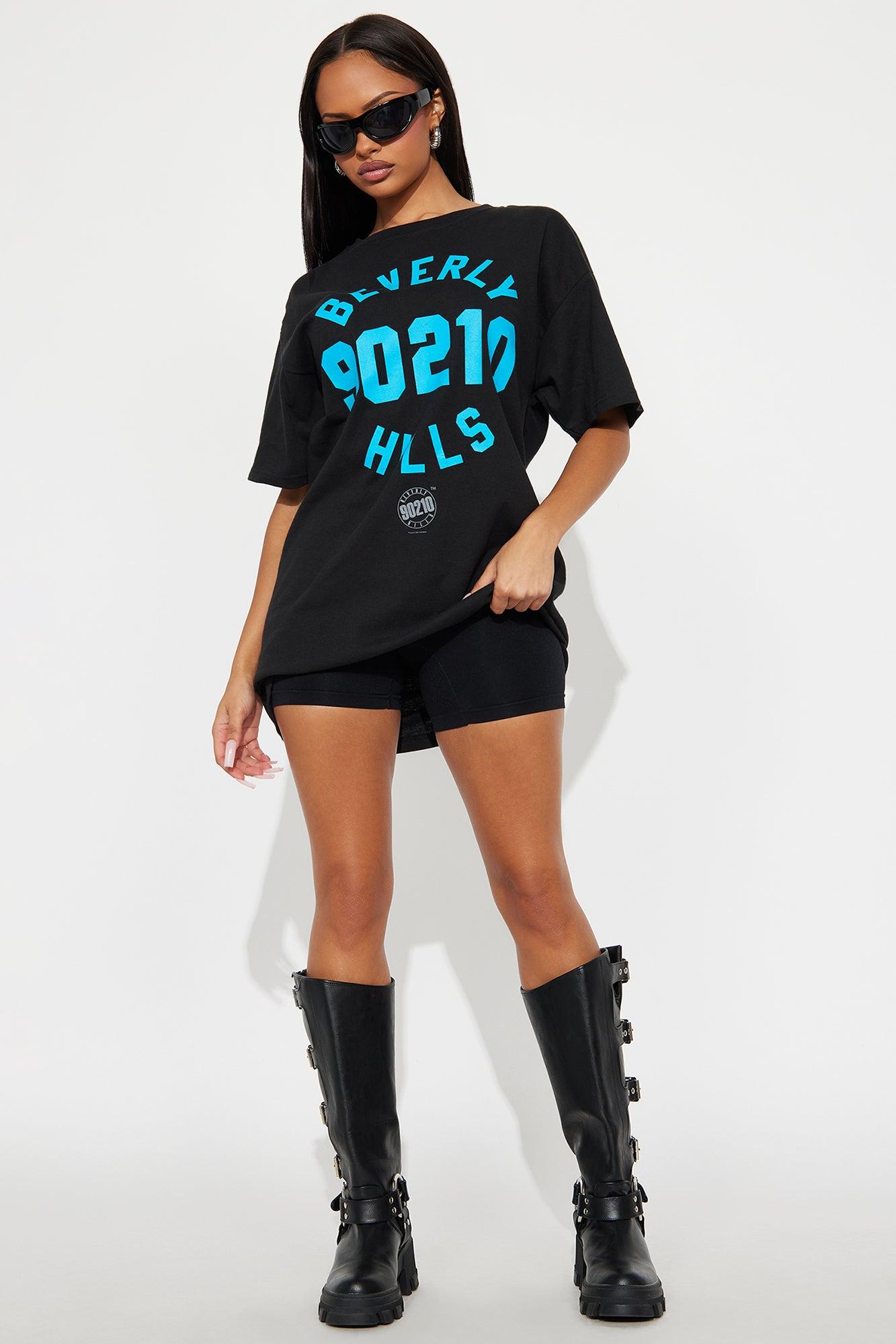 Beverly Hills 90210 Logo Tee - Black Female Product Image