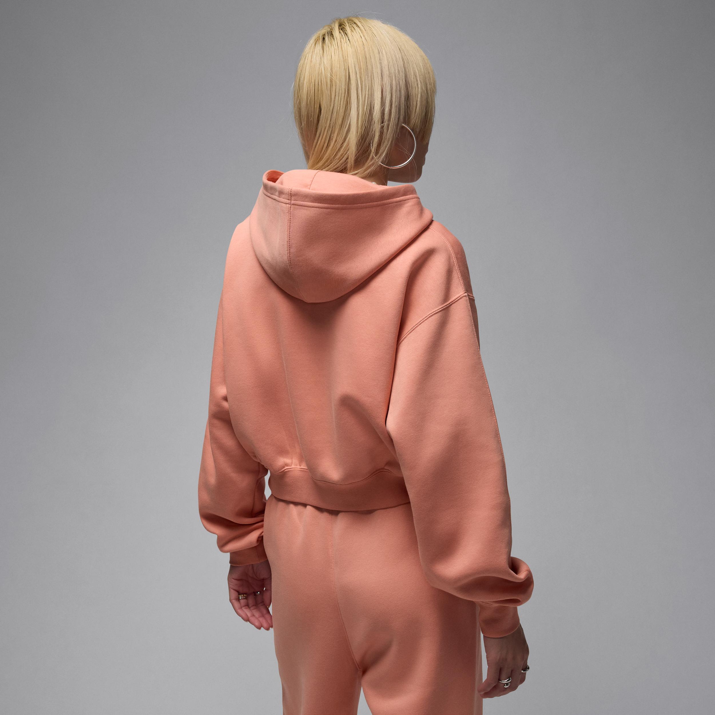 Women's Jordan Brooklyn Fleece Cropped Full-Zip Hoodie Product Image