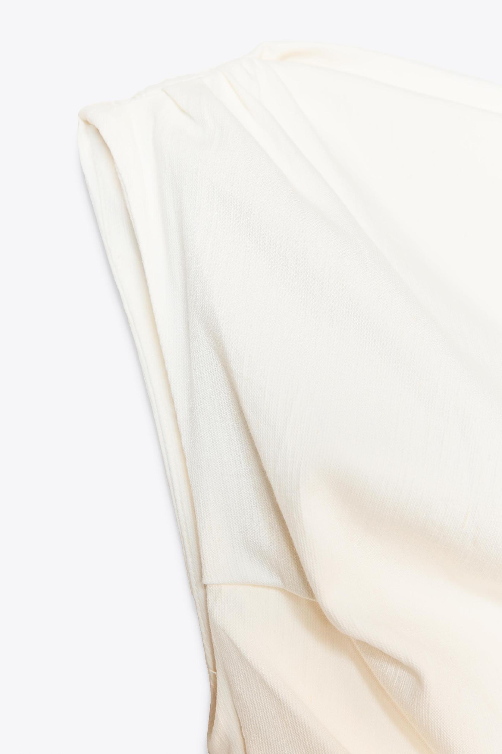 DRAPED MINI DRESS ZW COLLECTION Product Image