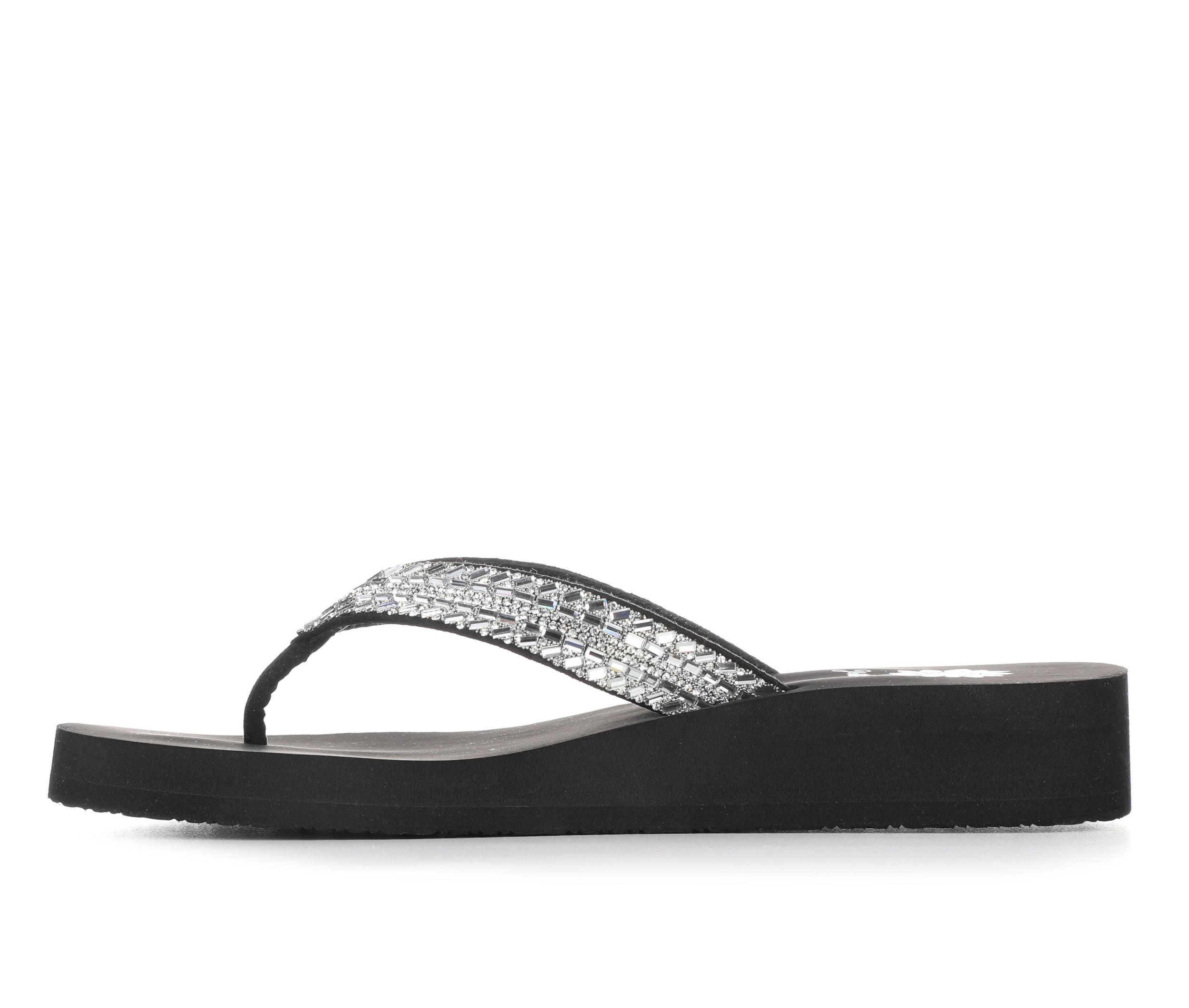 Women's Yellow Box Jovina Wedge Flip-Flops Product Image