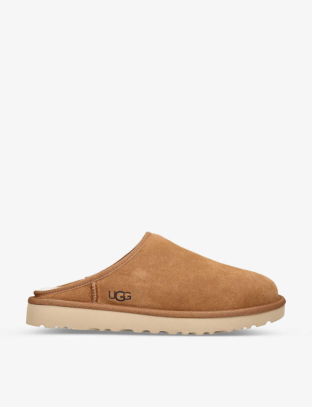 UGG 10mm Classic Slip-on Shearling Loafers In Chestnut Product Image