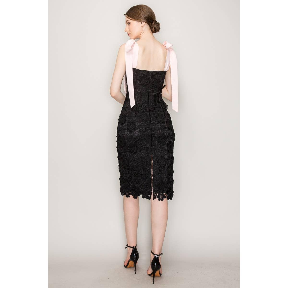 Lana Bow Dress Product Image