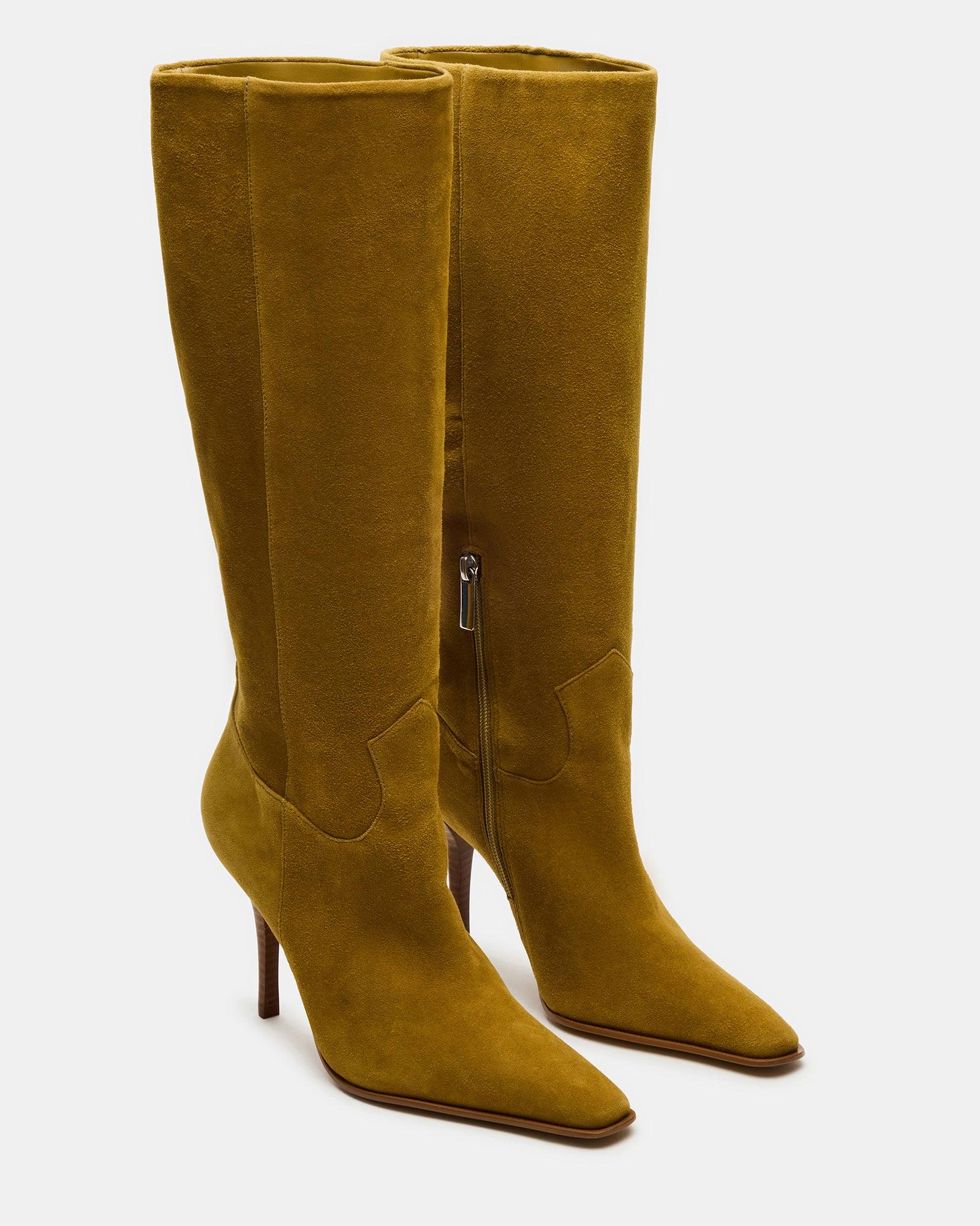 WESCOT OLIVE SUEDE Female Product Image