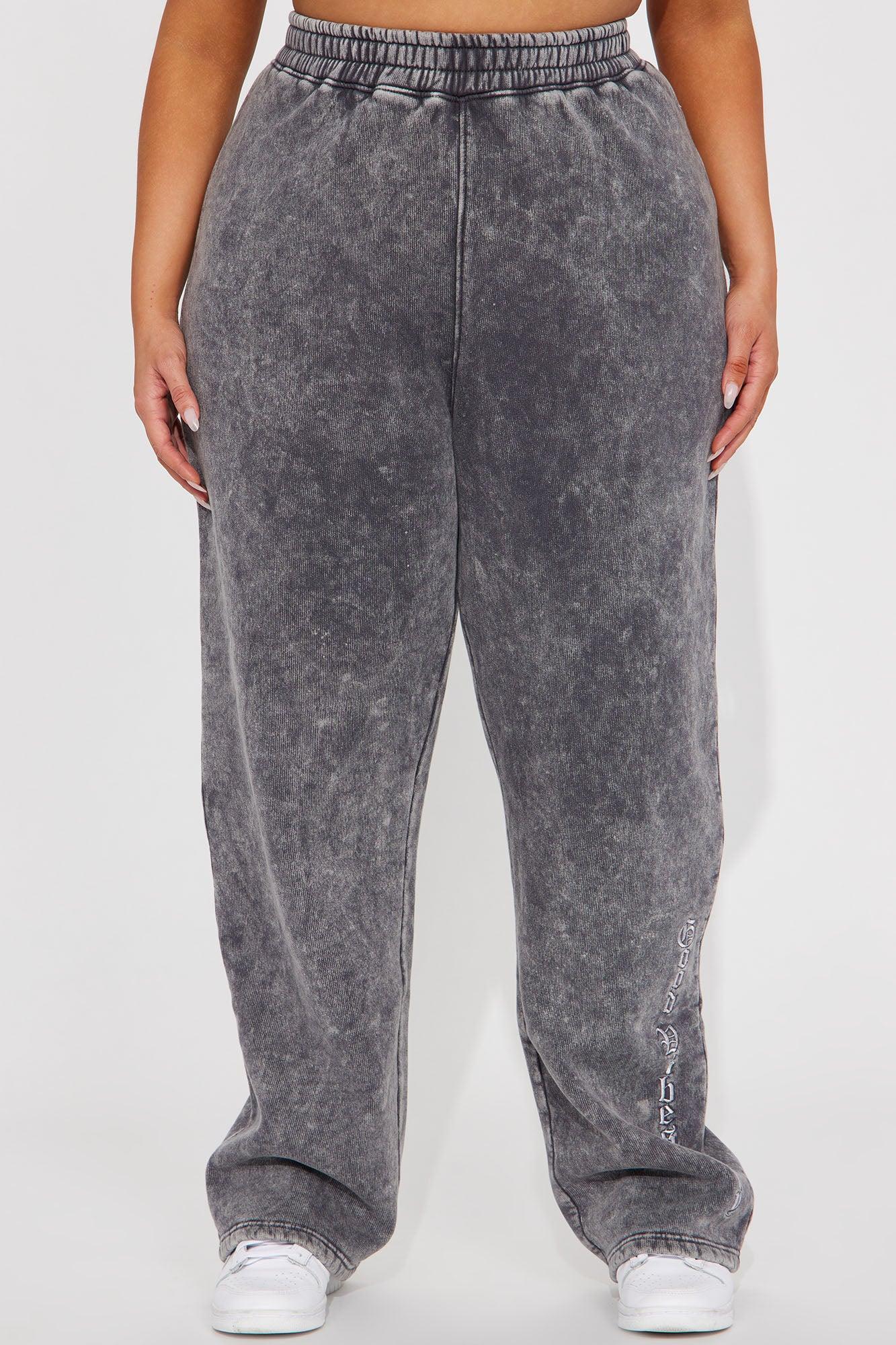 Good Vibes Washed Zip Front Hoodie - Grey/combo Product Image