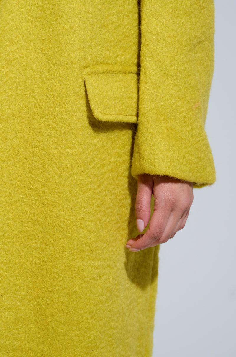 PHOEBE OVERSIZED TRENCH IN GREEN Product Image