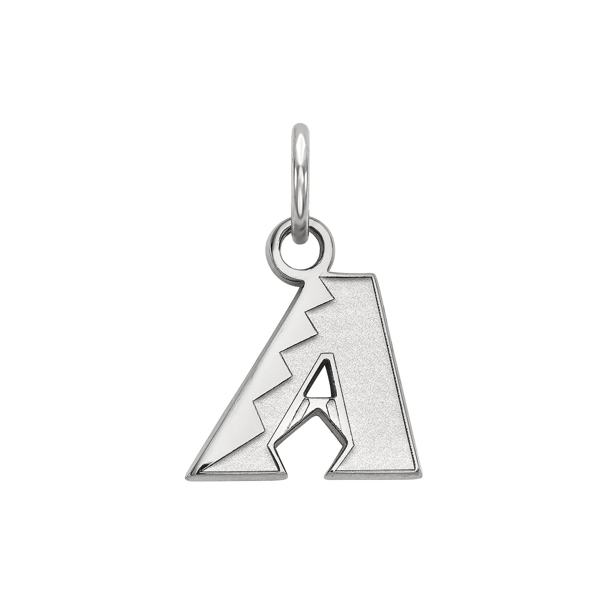 LogoArt Sterling Silver Arizona Diamondbacks Extra Small Pendant, Women's, Gold Tone Product Image