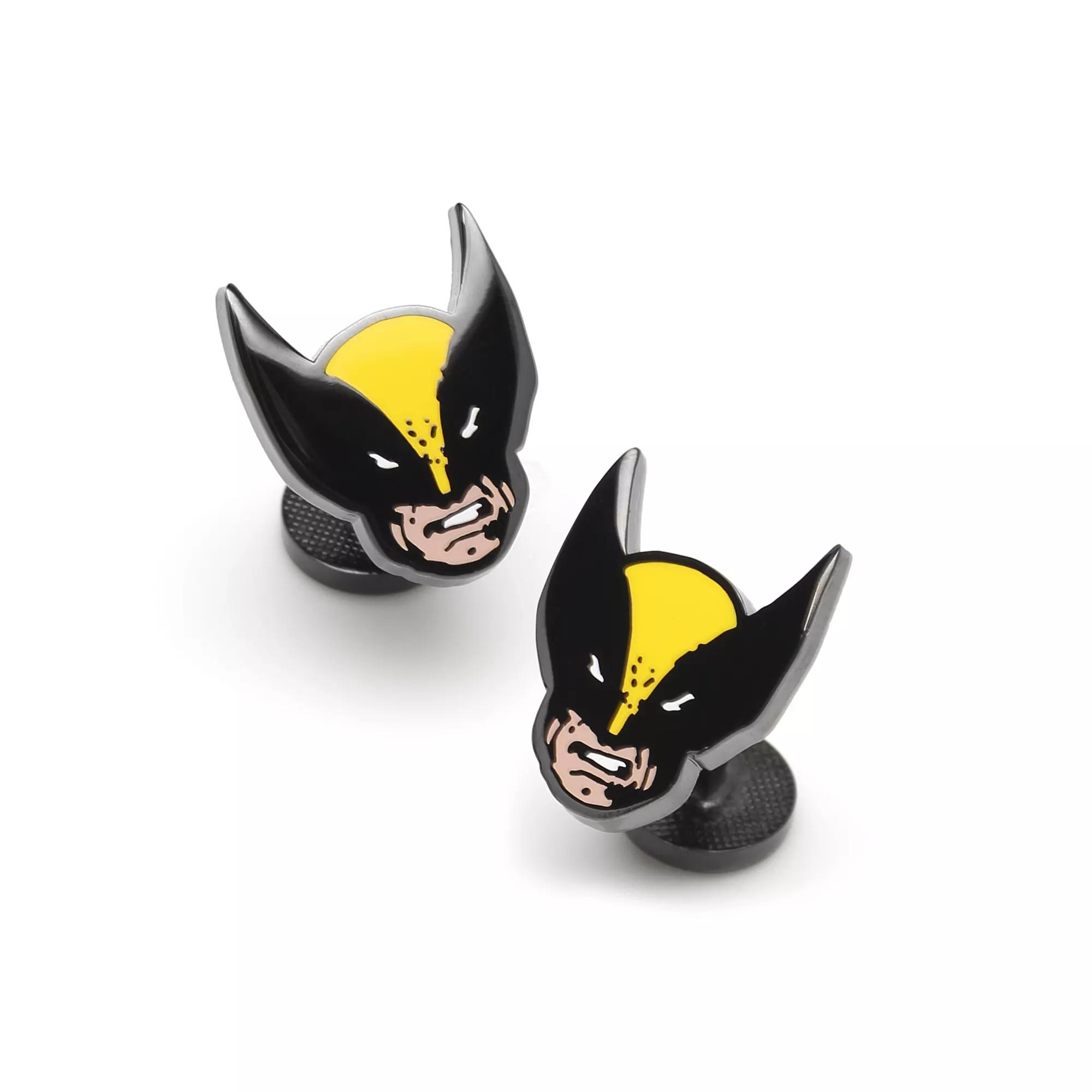 Men's Marvel Wolverine Mask Cuff Links, Black Product Image