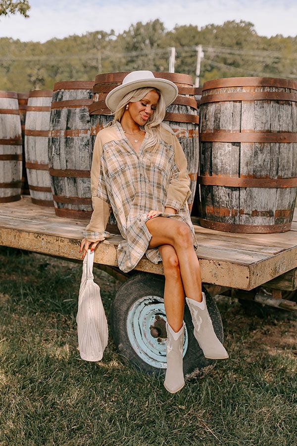 Vail Views Plaid Tunic Dress Product Image