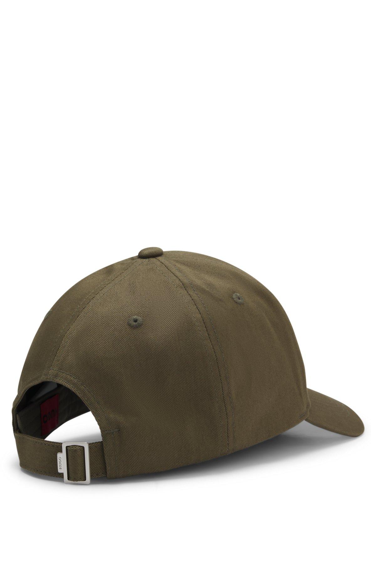 Cotton-twill cap with stacked logo Product Image