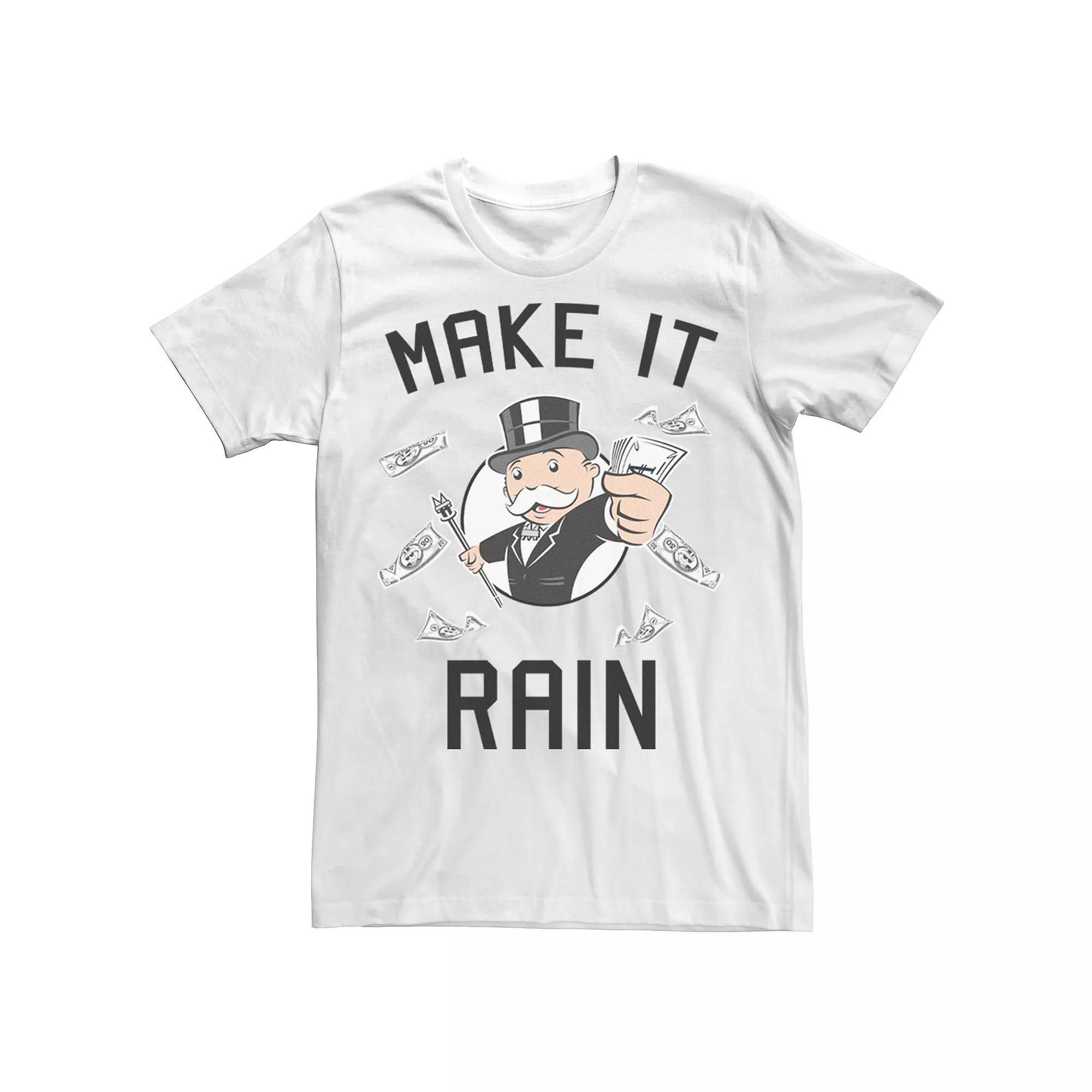Men's Monopoly Make It Rain Tee,  Product Image