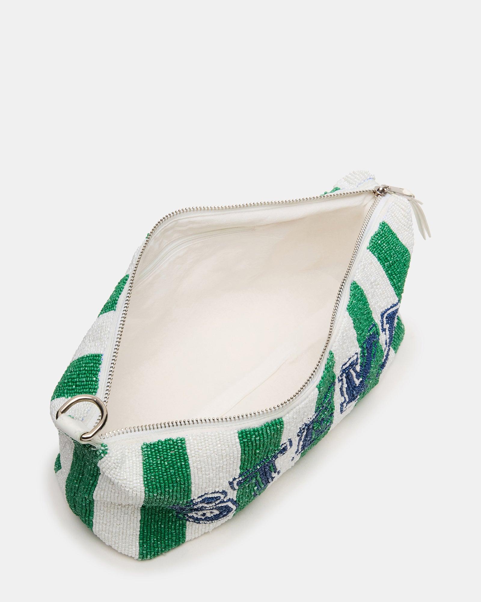 EMERSYN BEADED BAG GREEN MULTI Female Product Image