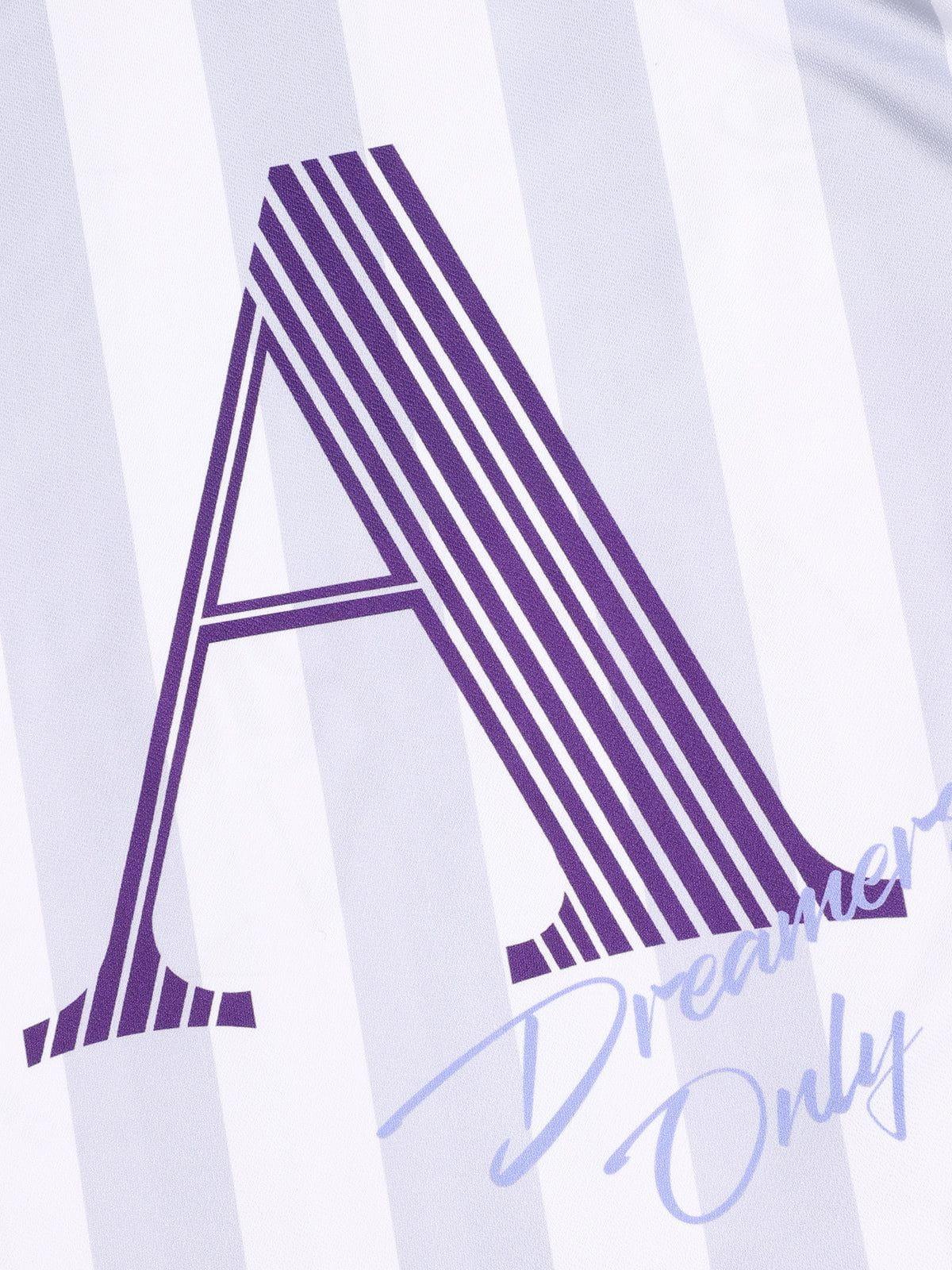 Aelfric Eden Color Blocking Stripe Soccer Jersey Product Image