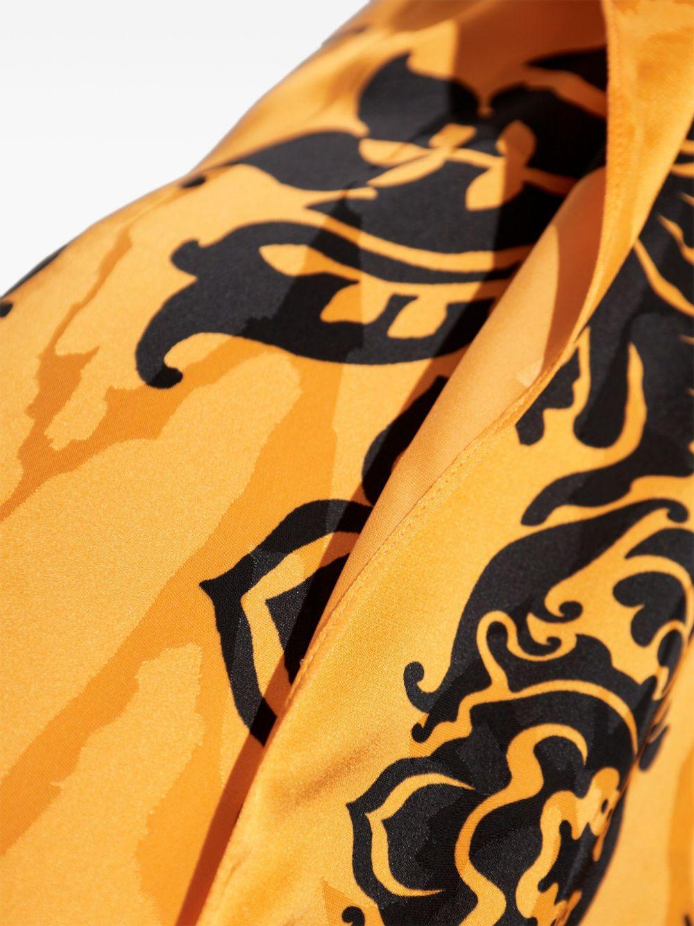 floral-print asymmetric skirt Product Image