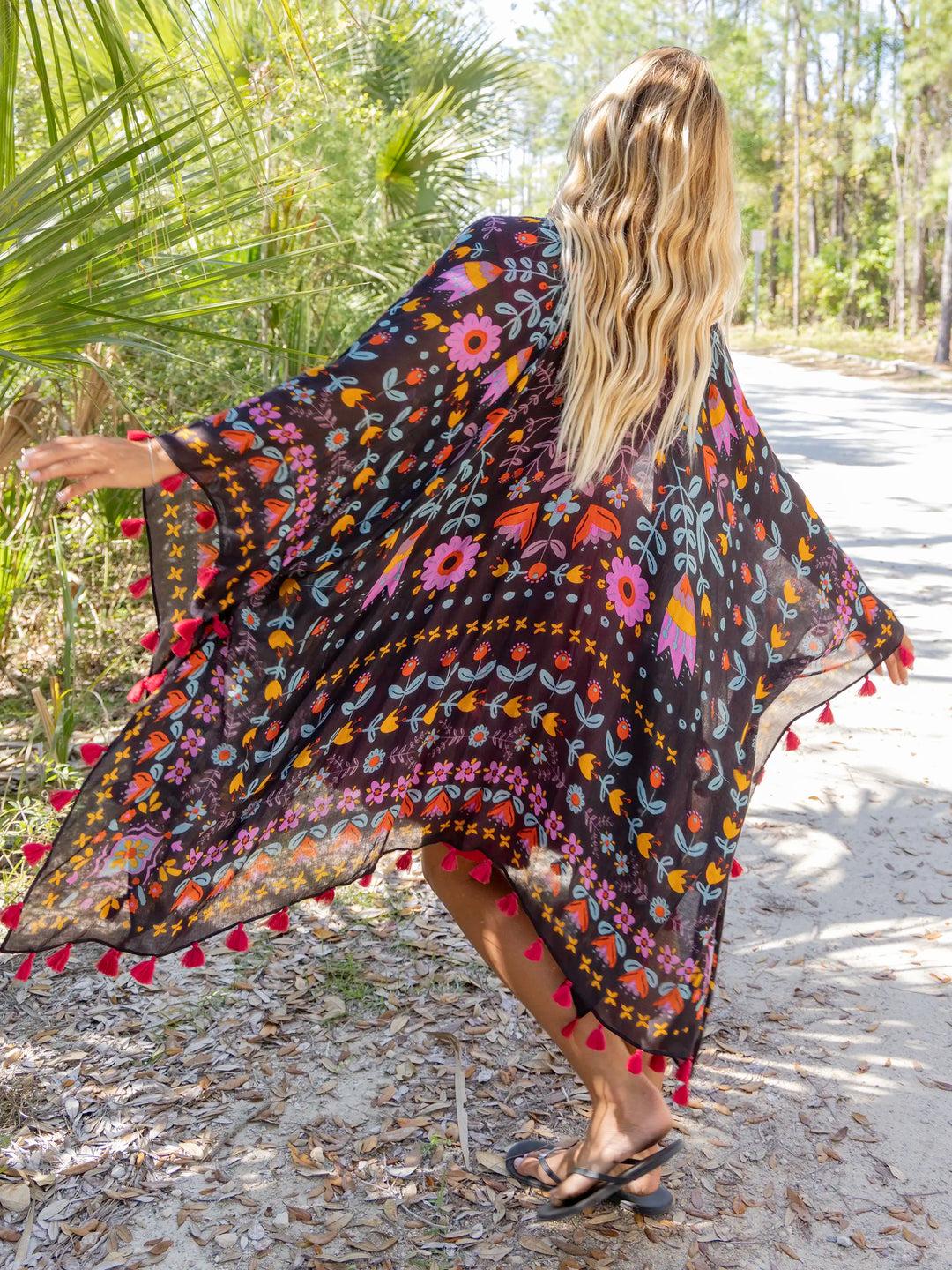 Soleil Tassel Kimono Product Image