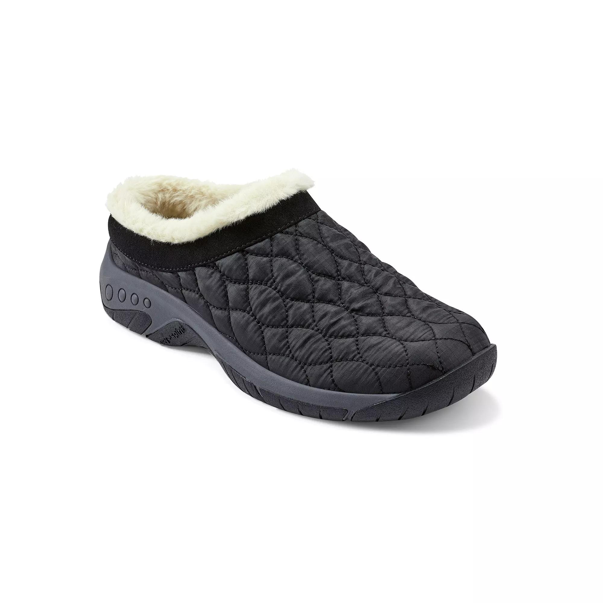 Easy Spirit Wimmy Faux-Fur Trim Women's Slip-On Mules,  Product Image