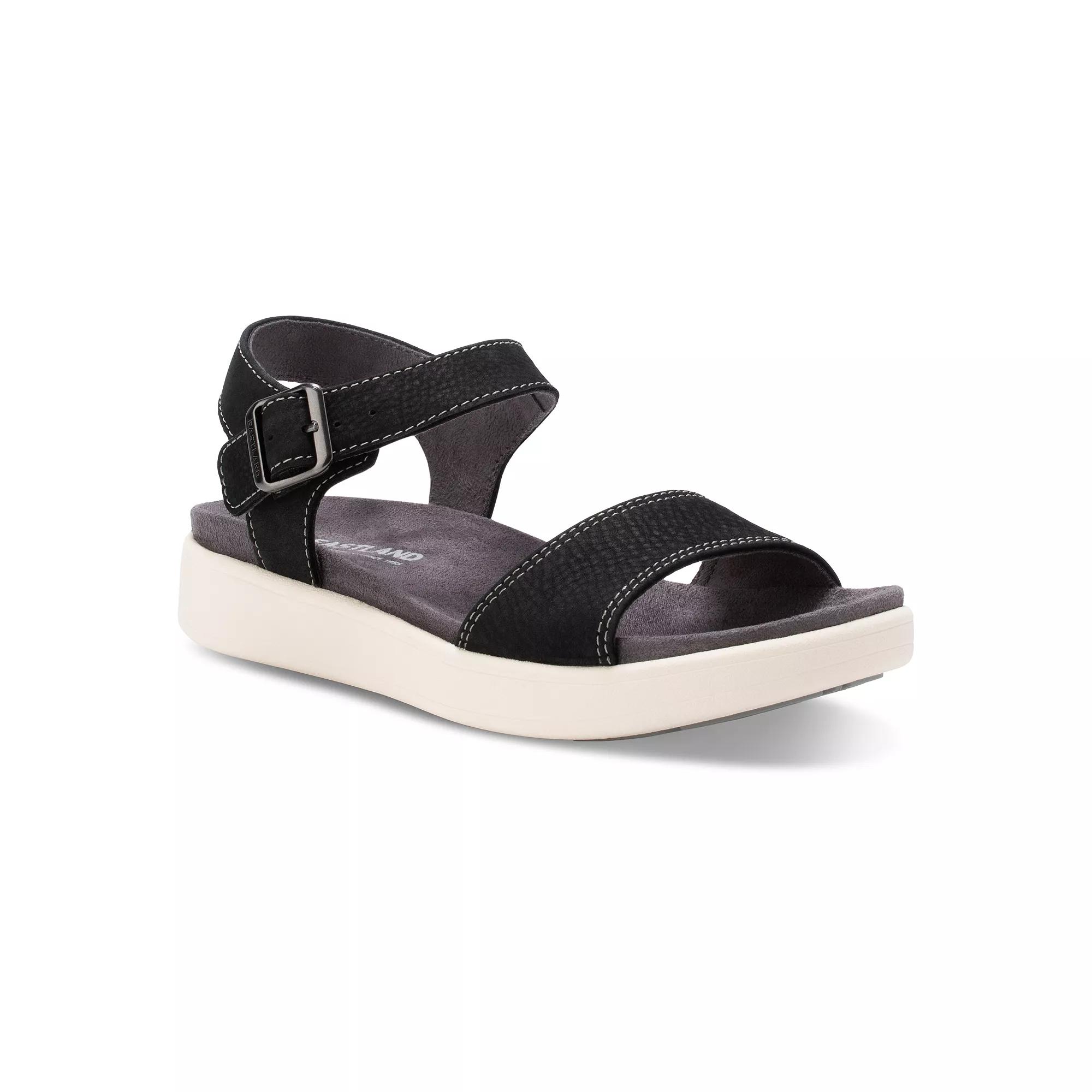 Eastland Longwood Women's Backstrap Slide Sandals, Size: 11, Black Product Image