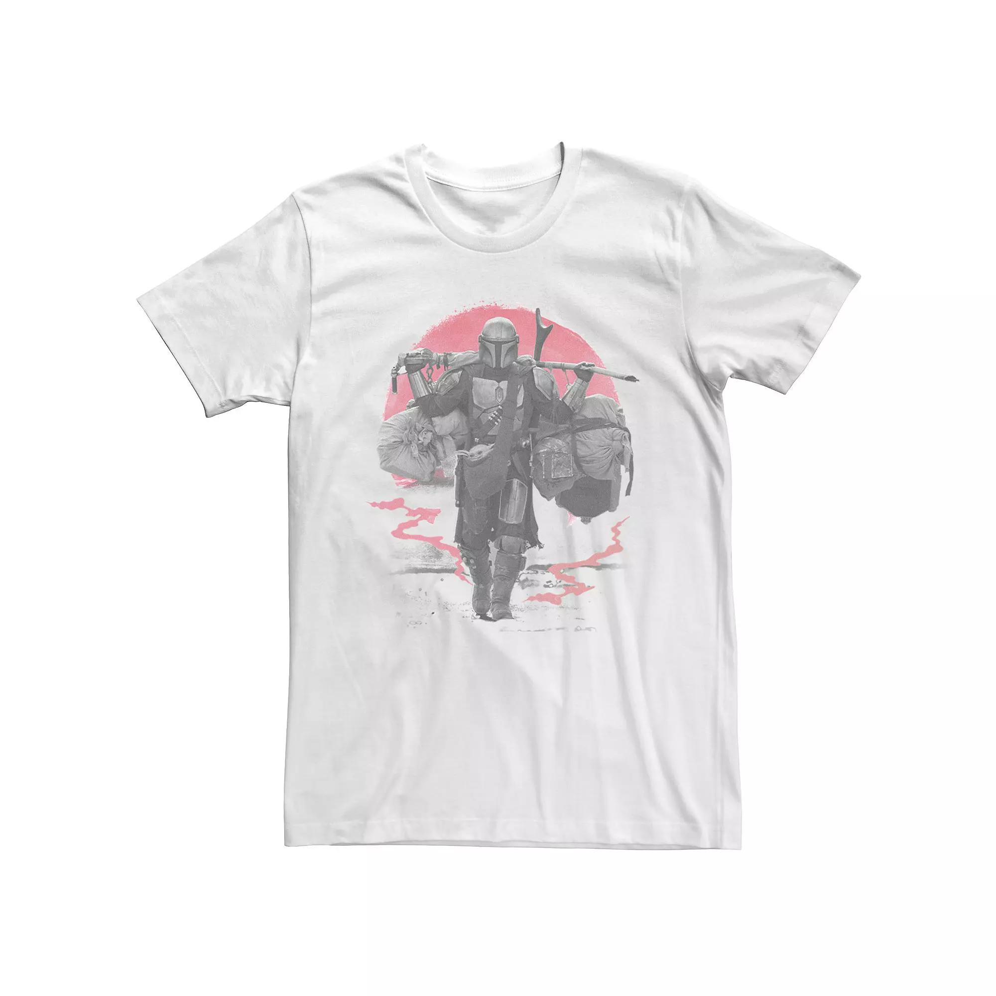 Big & Tall Star Wars: The Mandalorian Luggage Red Sun R8 Tee, Men's,  Product Image