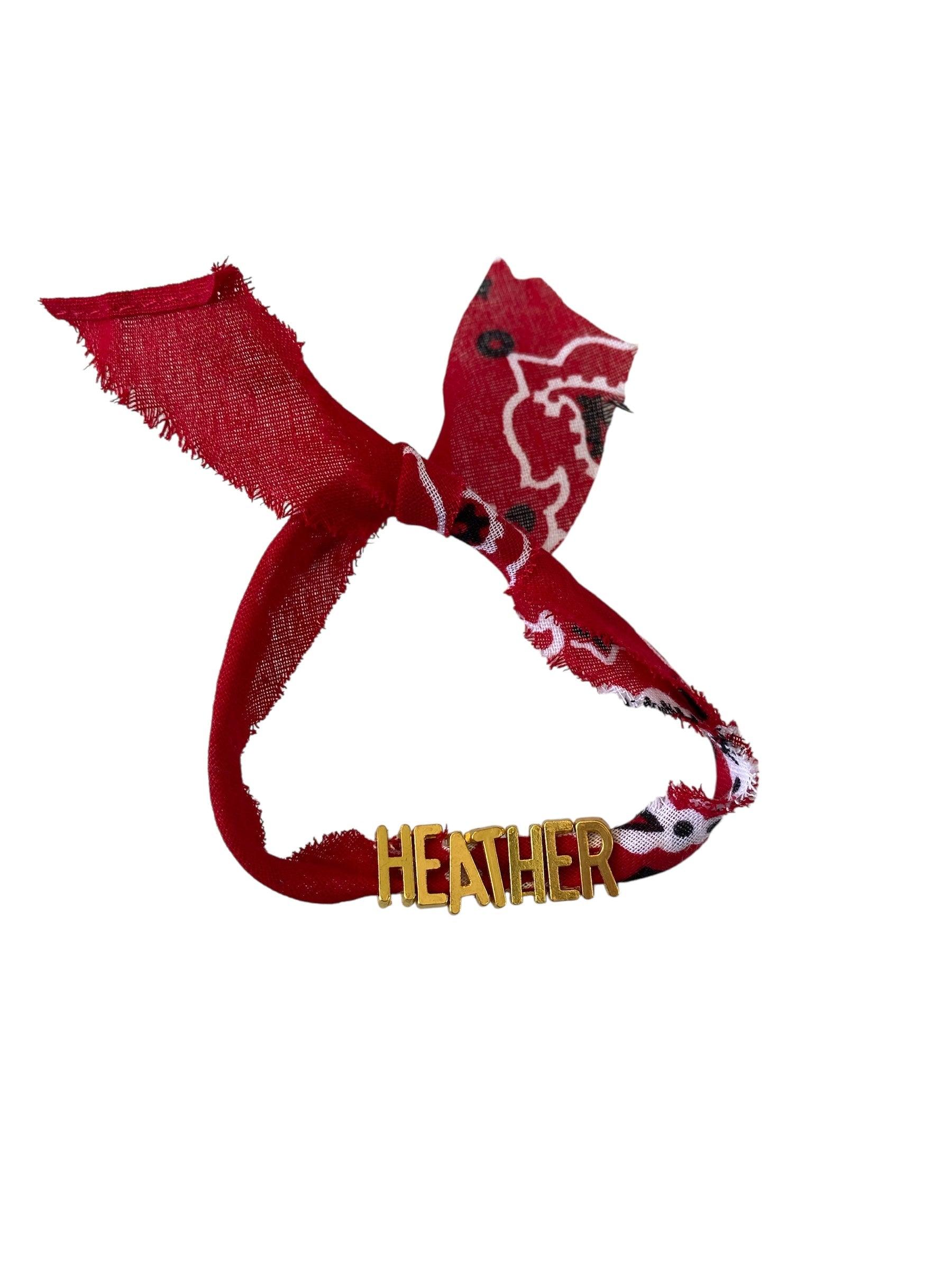 Custom Name Bandana Wristlet Product Image