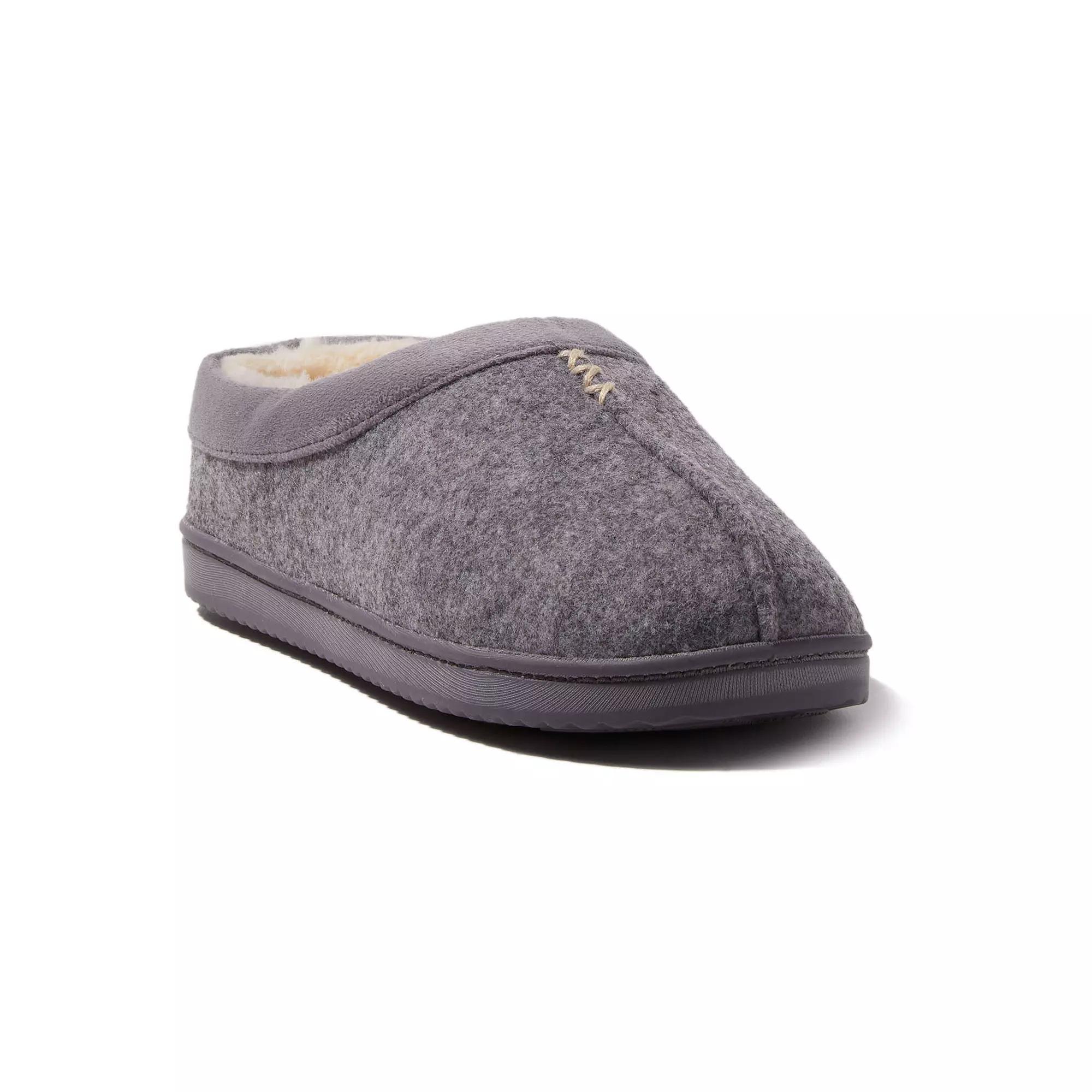 Dearfoams Wren High Vamp Women's Clog Slippers, Size: Small, Light Grey Gray Product Image