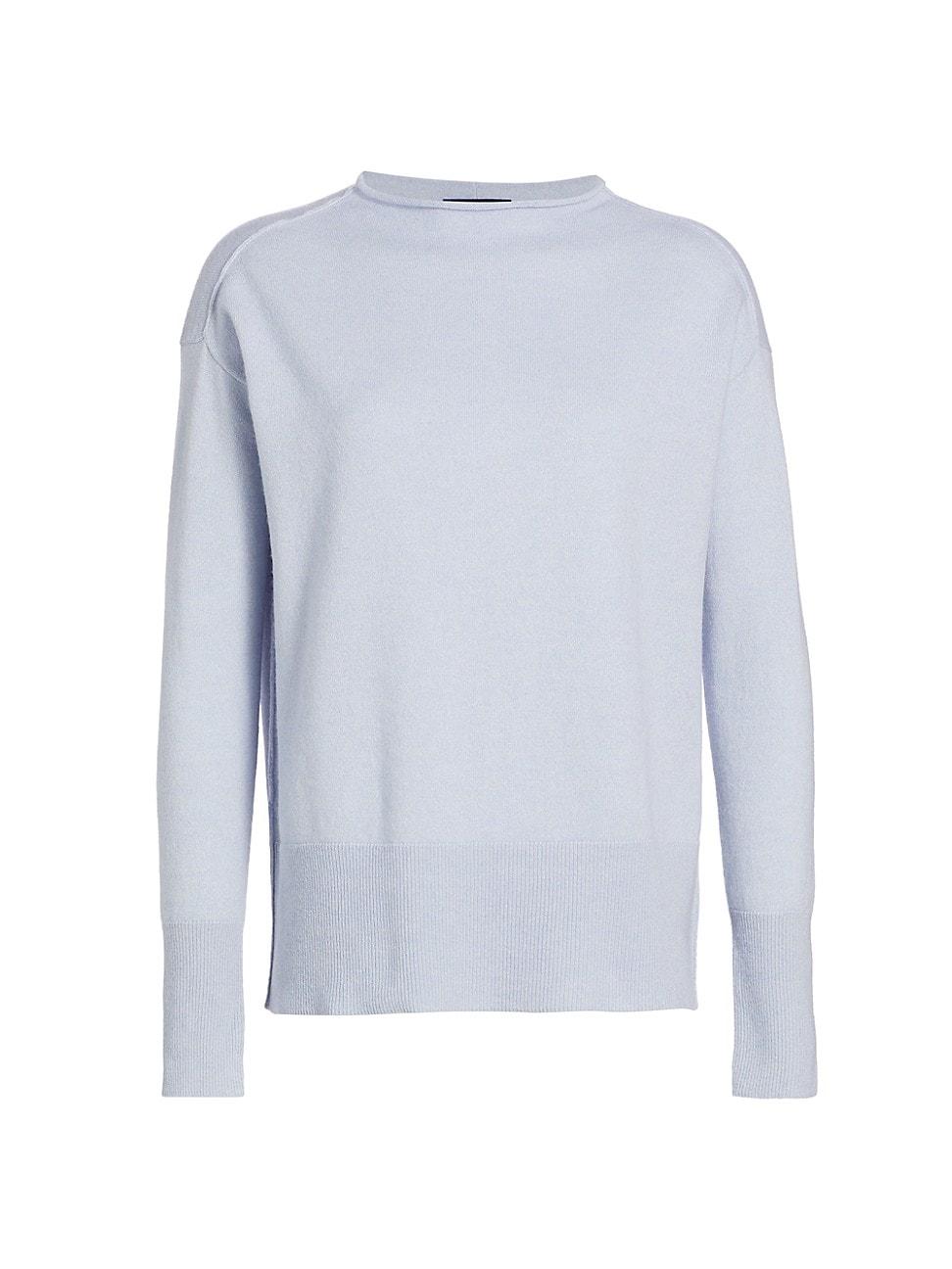 Womens COLLECTION Rolled Crewneck Sweater Product Image