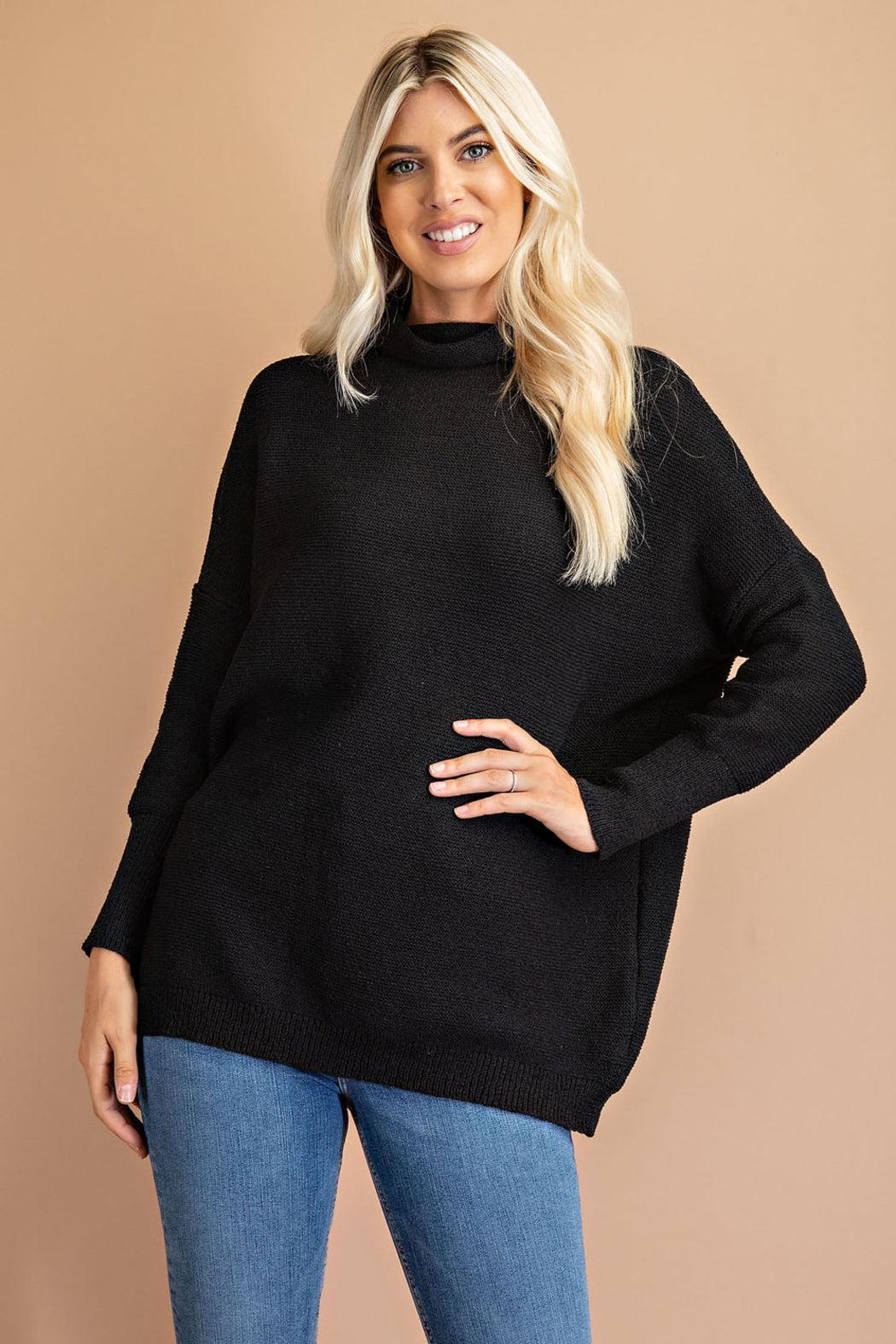Turtleneck Pullover Sweater Product Image