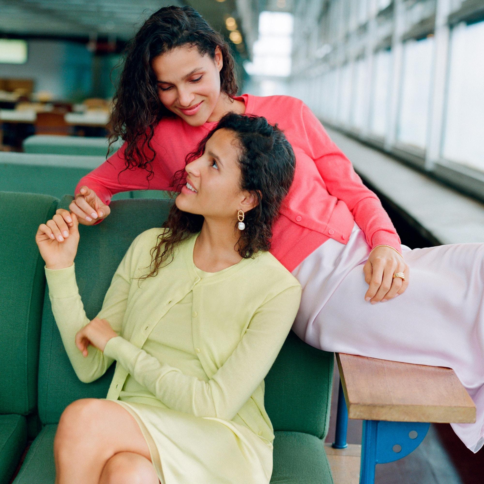 Featherweight cashmere cardigan Product Image