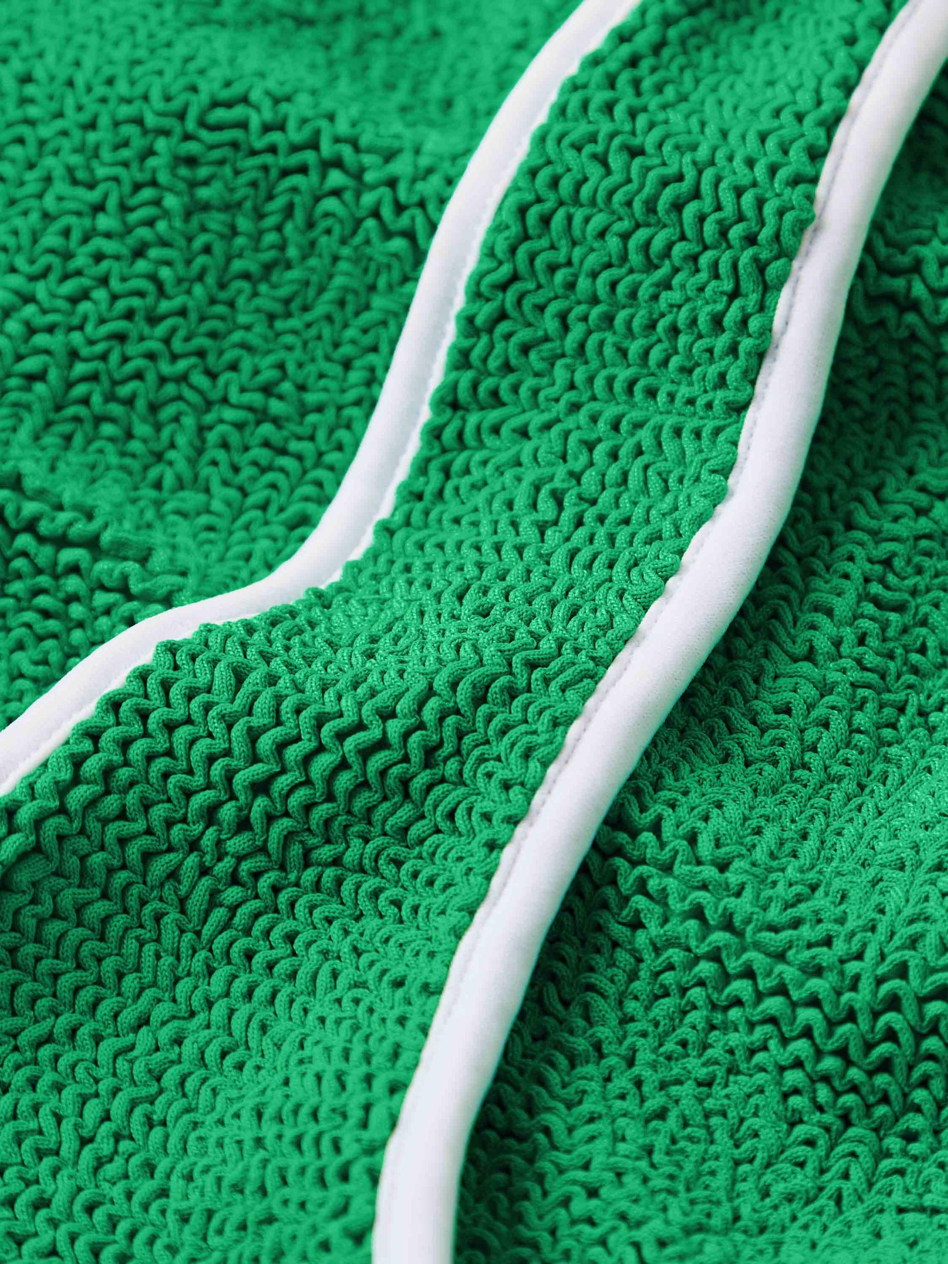 Faye Swim - Emerald/White Product Image