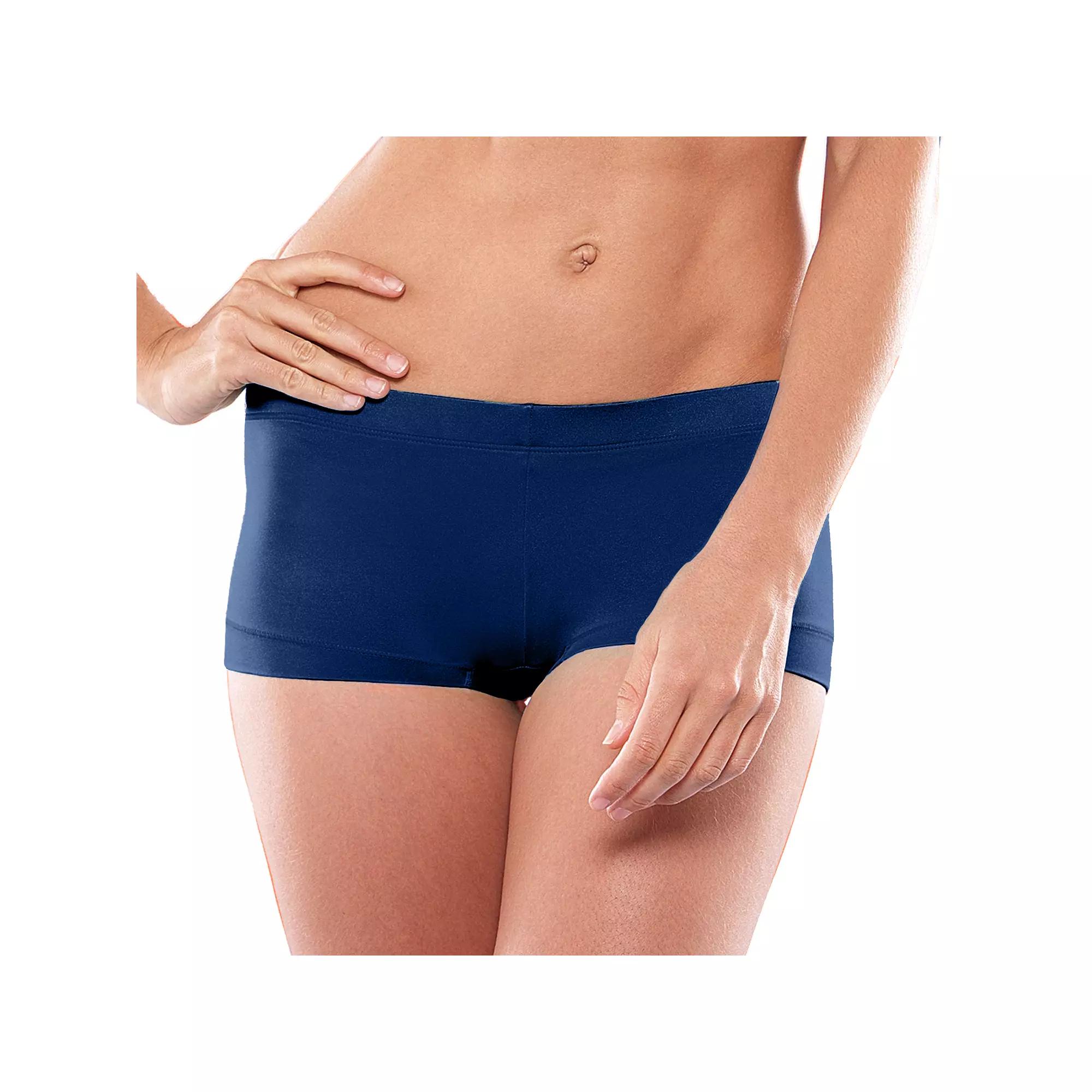 Women’s Maidenform® Microfiber Boyshort Underwear 40774, Women's, Blue Product Image