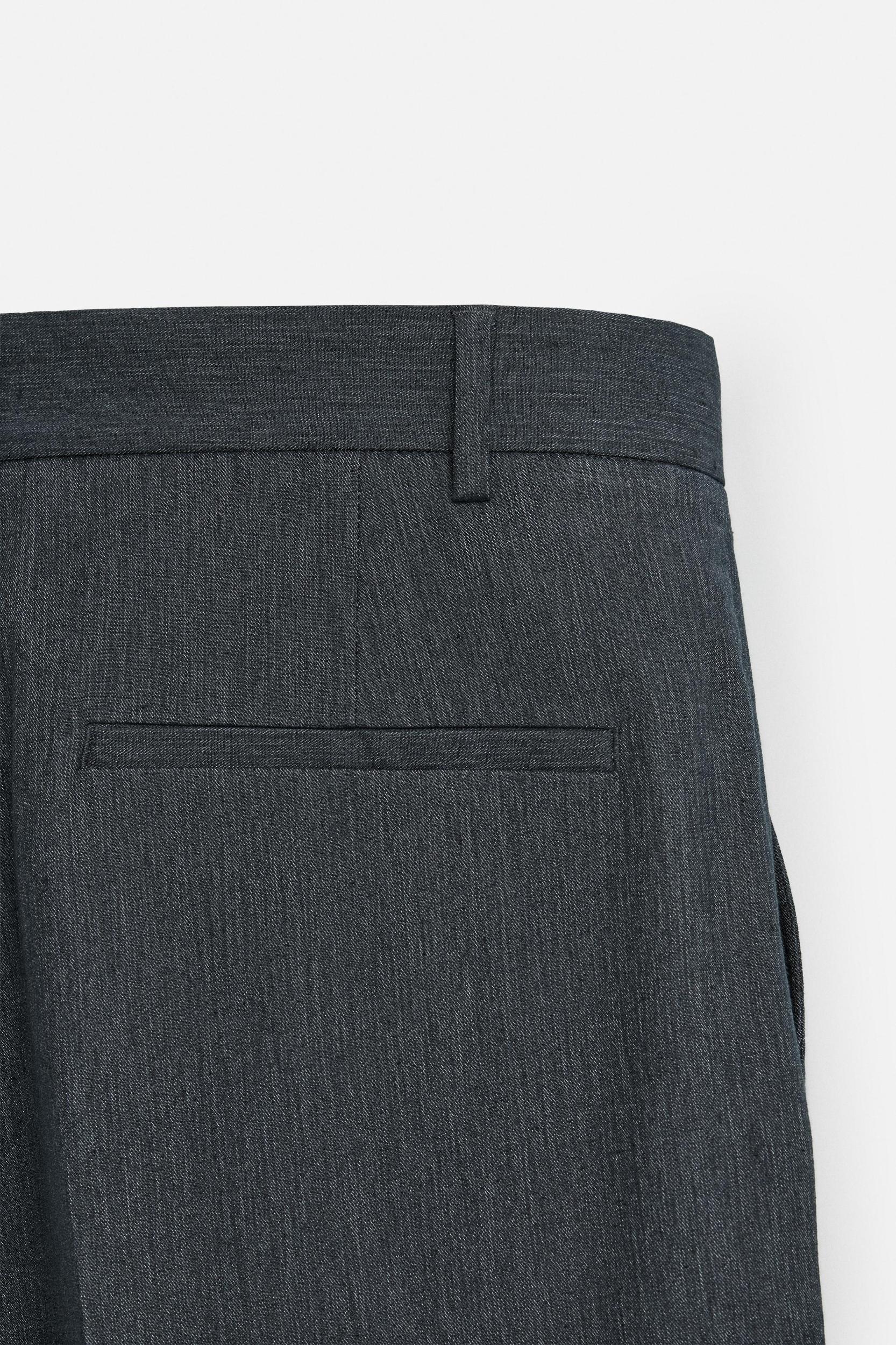 PLEATED REGULAR FIT PANTS Product Image