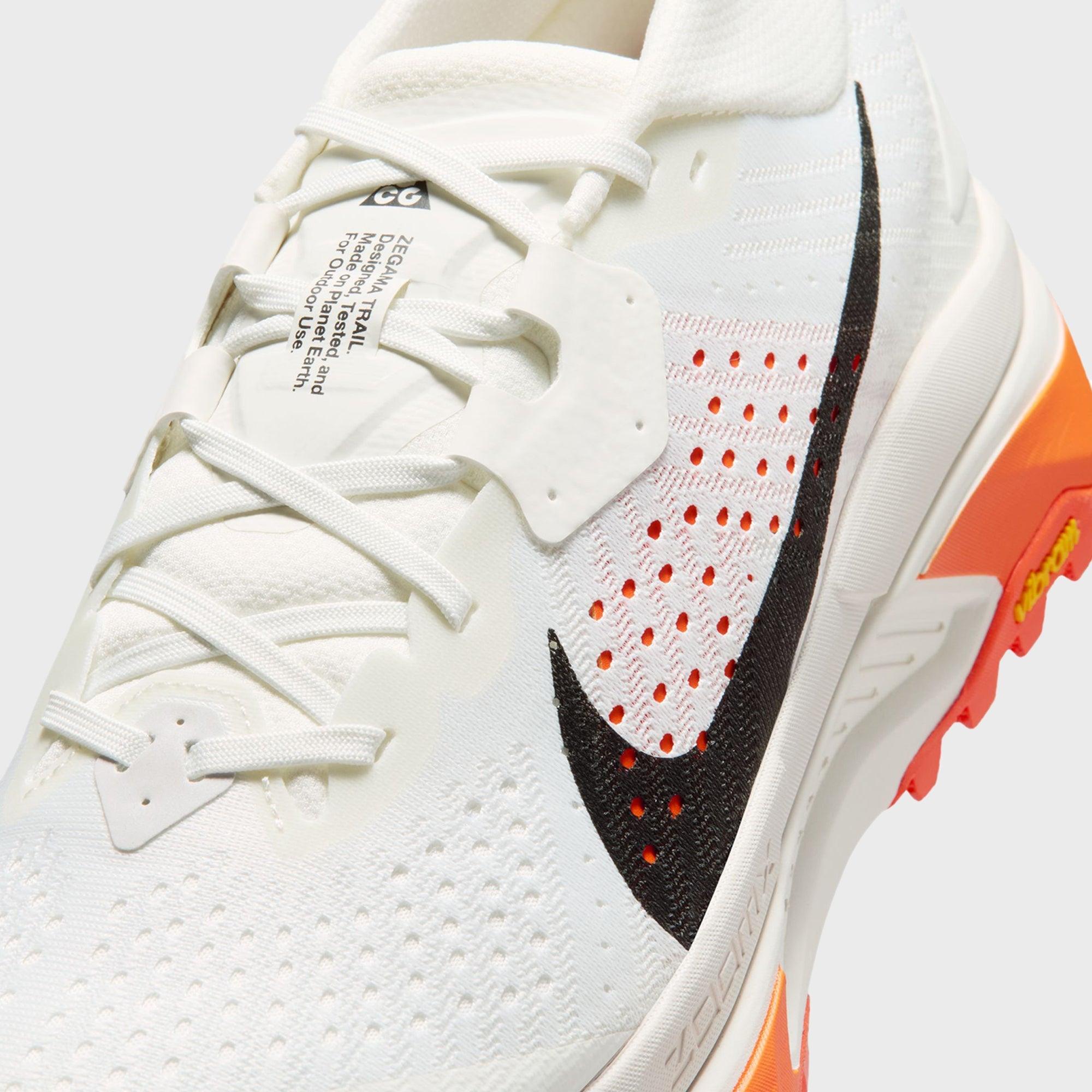 Nike ACG Zegama Trail - Summit White / Phantom / Safety Orange / Black Male Product Image