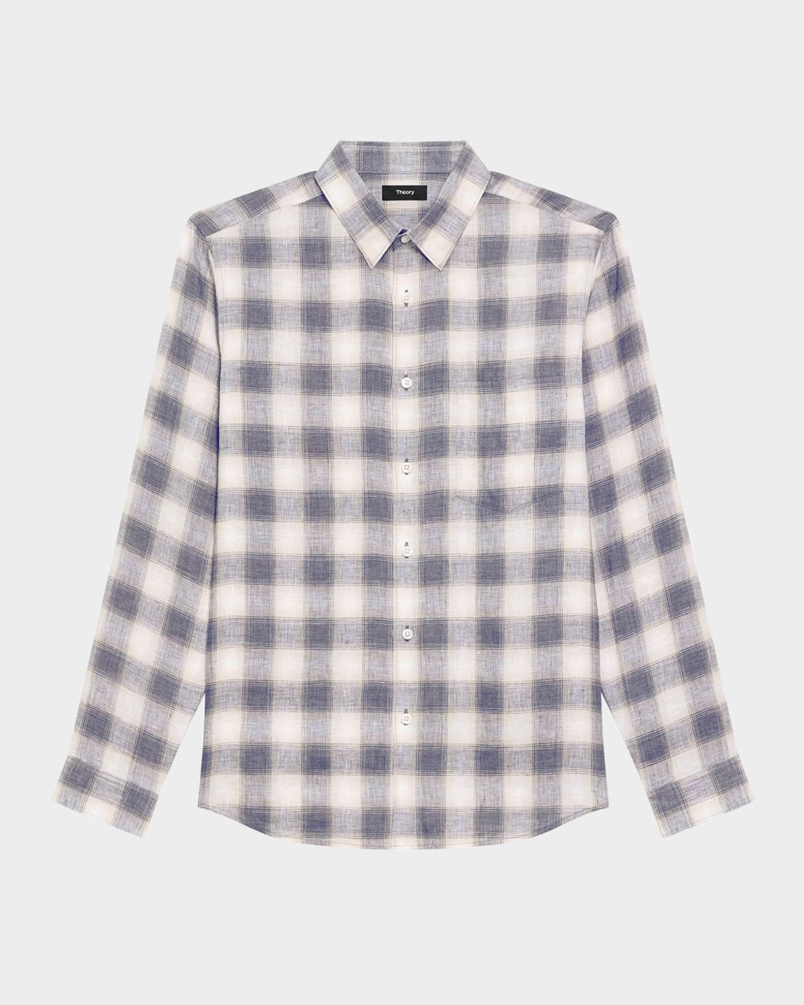 Men's Irving Ombre Check Pocket Sport Shirt Product Image