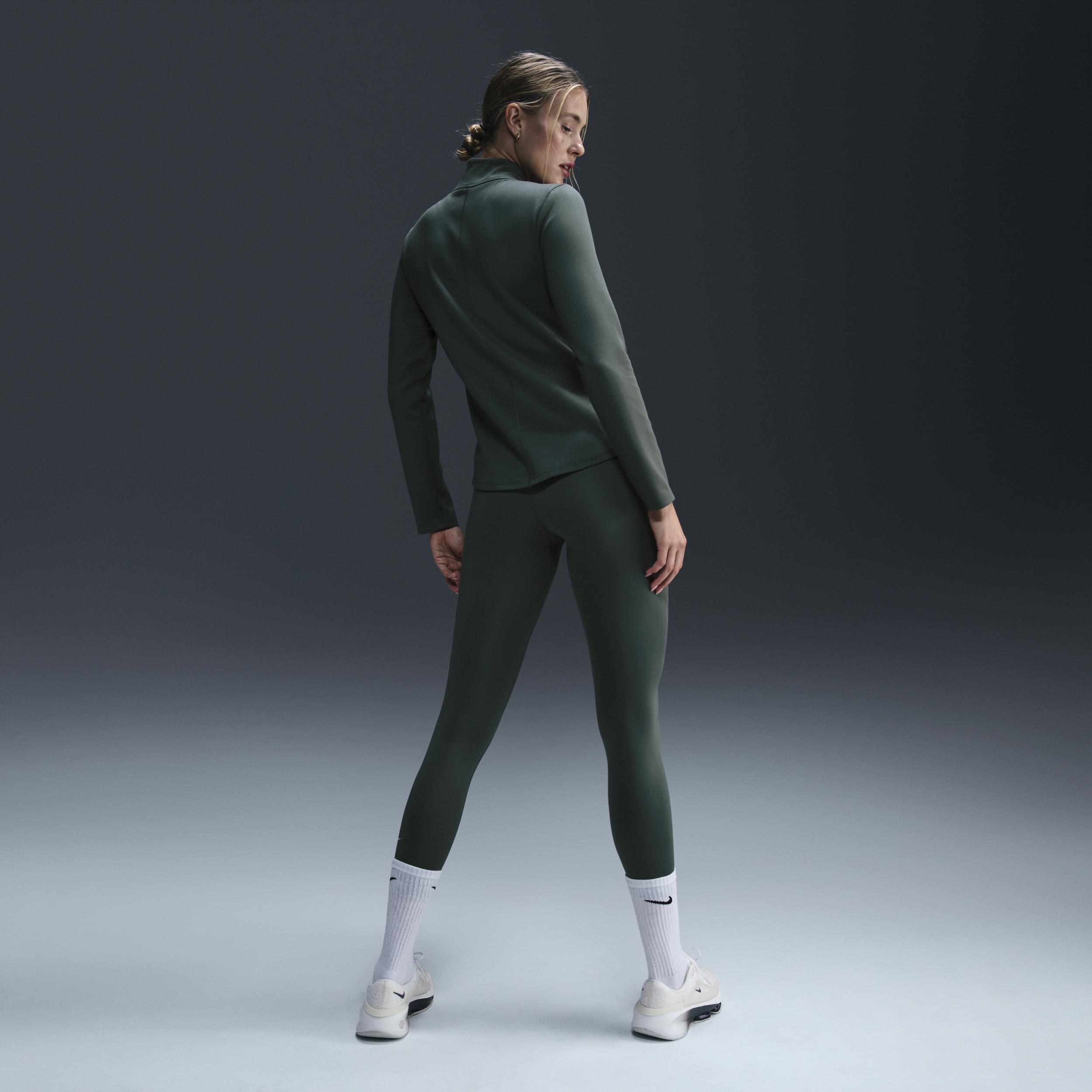 Nike Women's Therma-FIT One Long-Sleeve 1/2-Zip Top Product Image