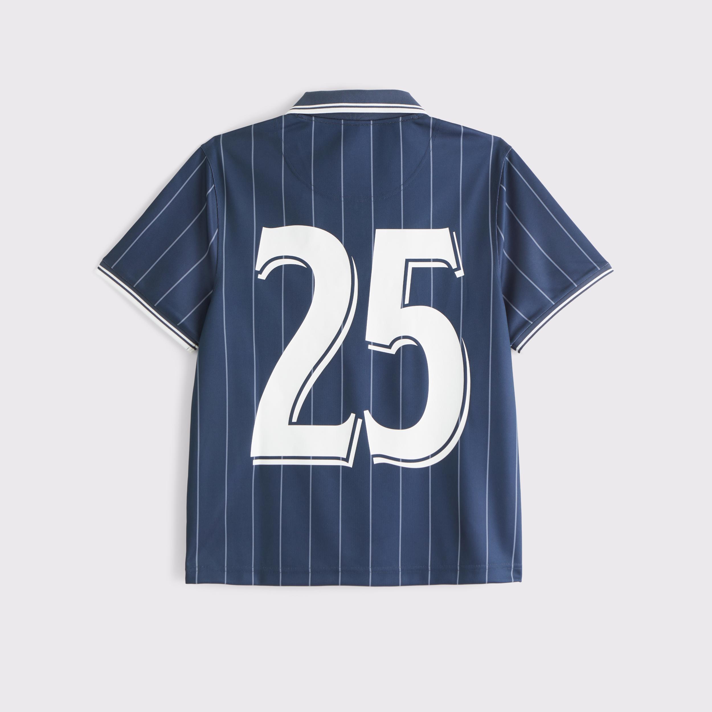 Random Golf Club Soccer Jersey-Inspired Polo Product Image