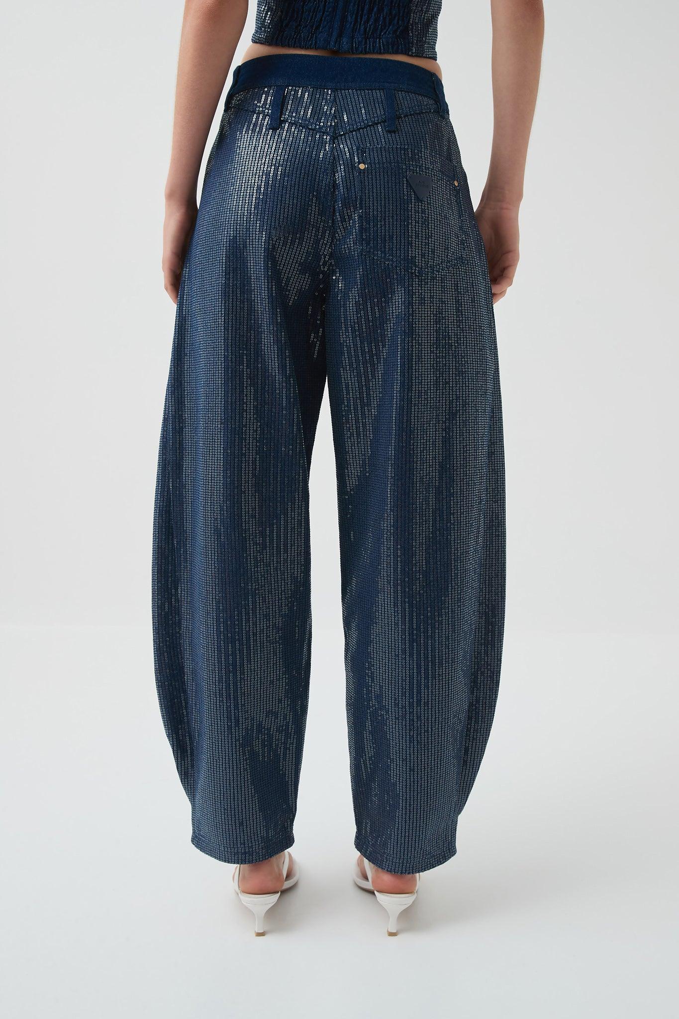 Reflect Denim Barrel Jeans Product Image