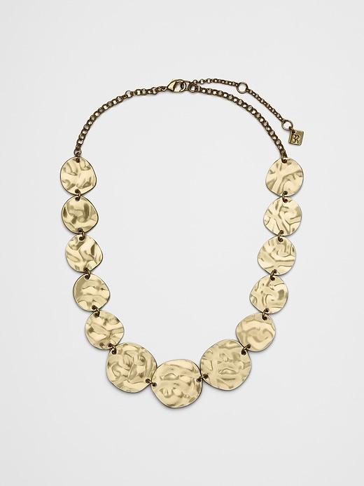 Hammered Coin Necklace Product Image