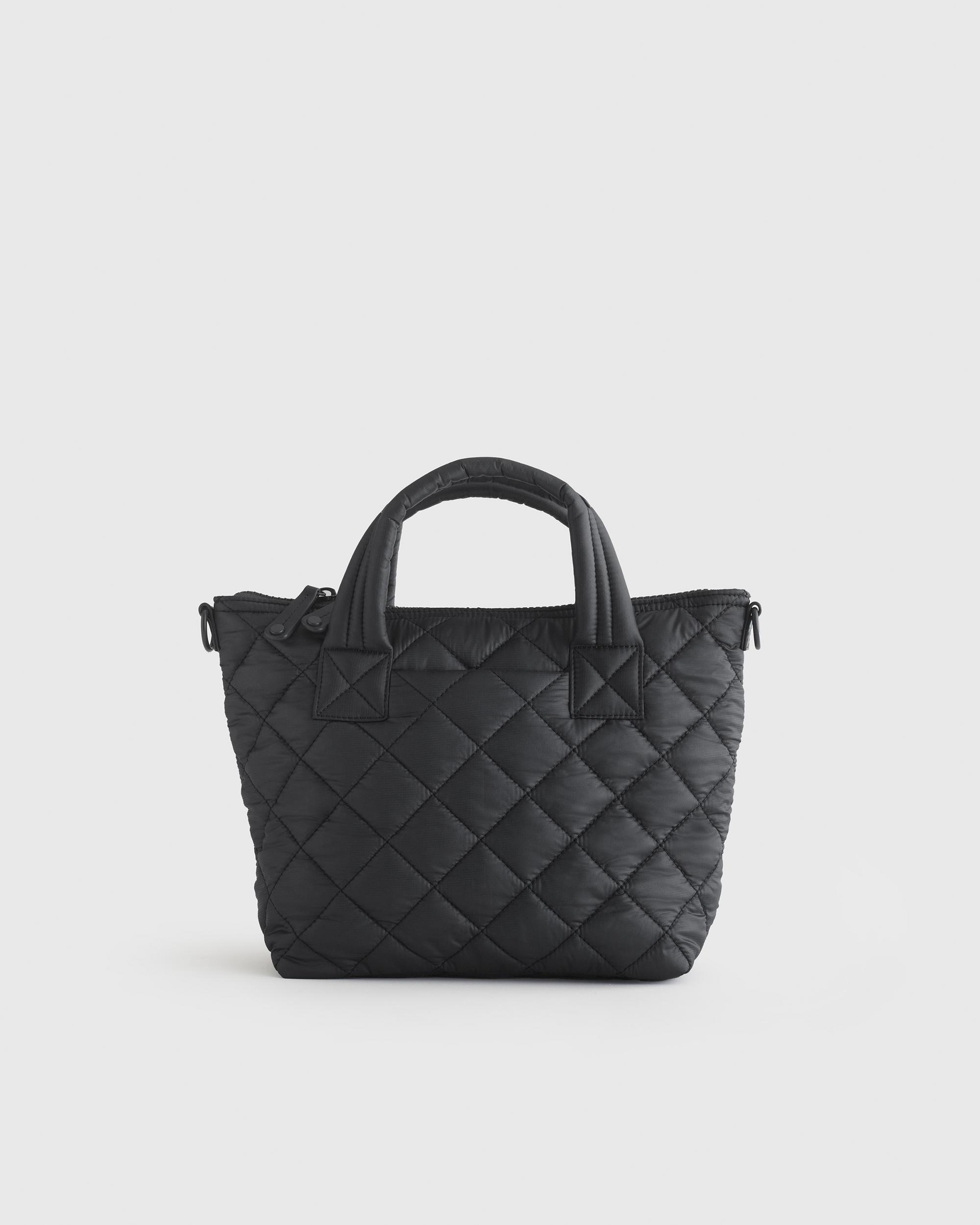 Quince | Women's Transit Quilted Small Crossbody Tote Recycled Polyester Product Image
