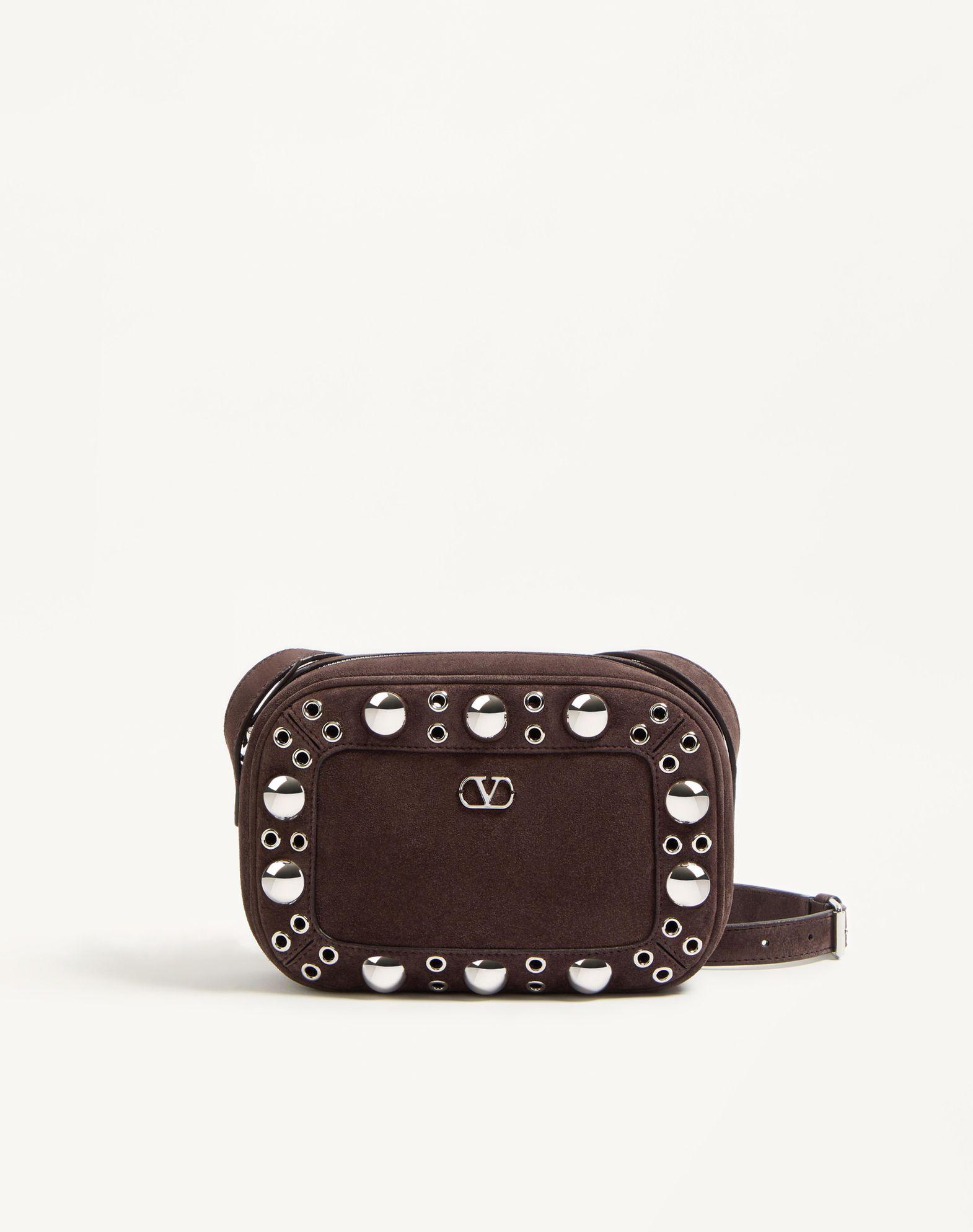 Valentino Garavani Nellcôte Suede Shoulder Bag Product Image