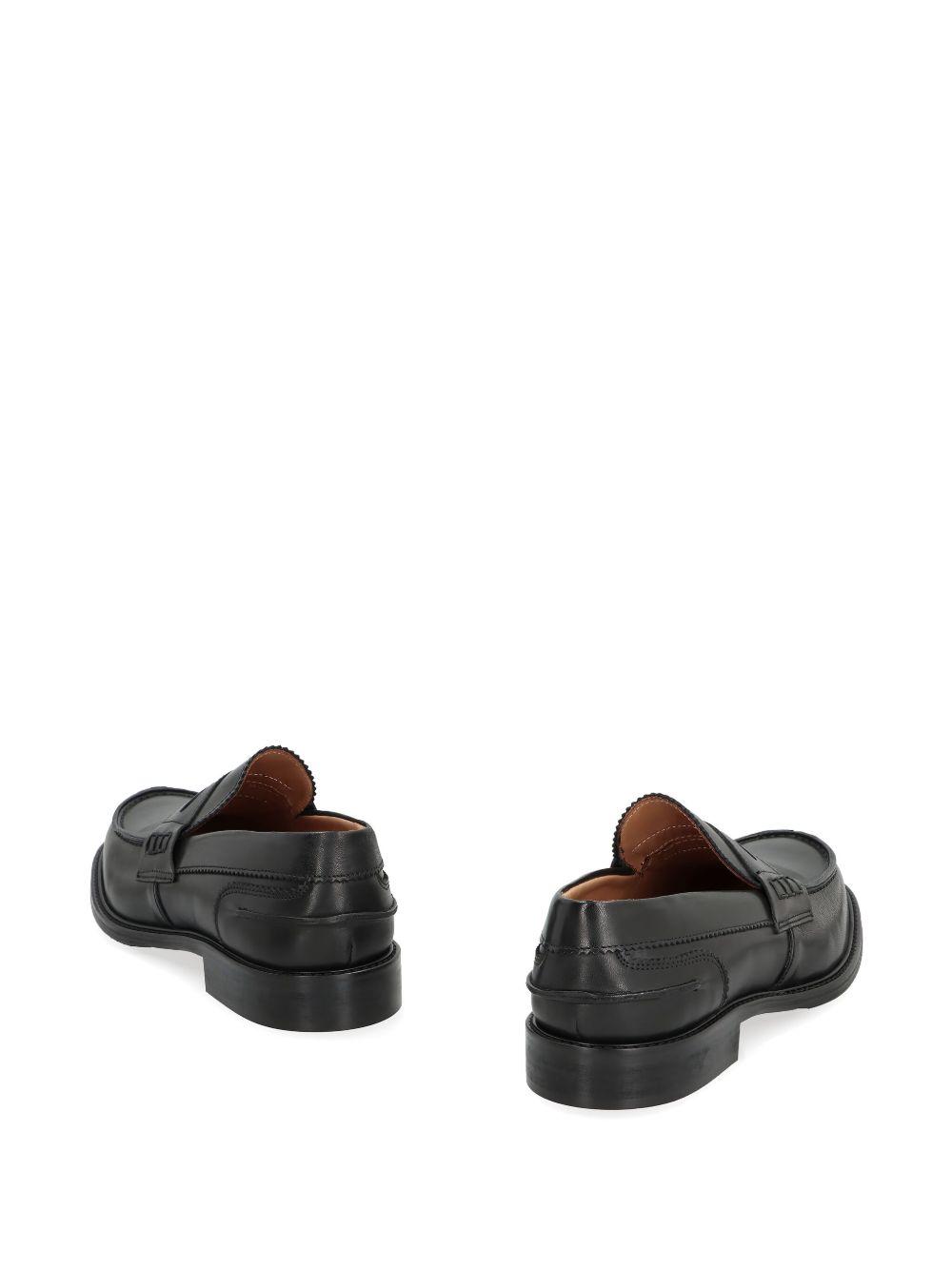 leather penny loafers Product Image