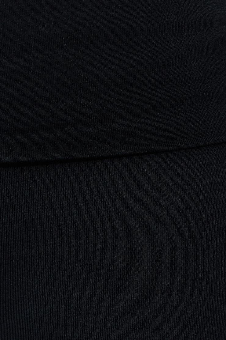 Soft Cotton Fold Over Flare Pants Product Image